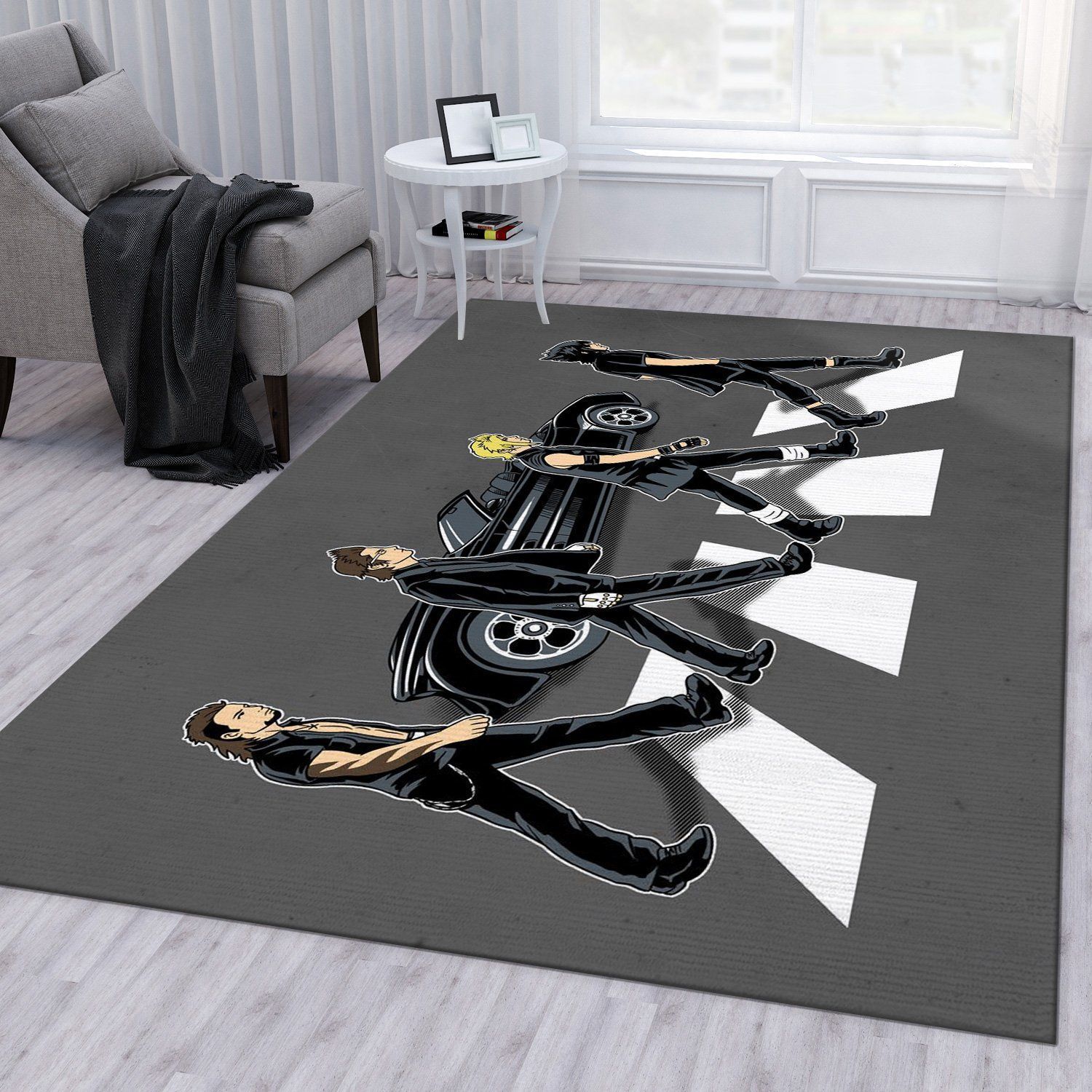 The Finals Mashup Parody Ffxv The Beatles Rug Bedroom Rug Christmas Gift US Decor - Indoor Outdoor Rugs