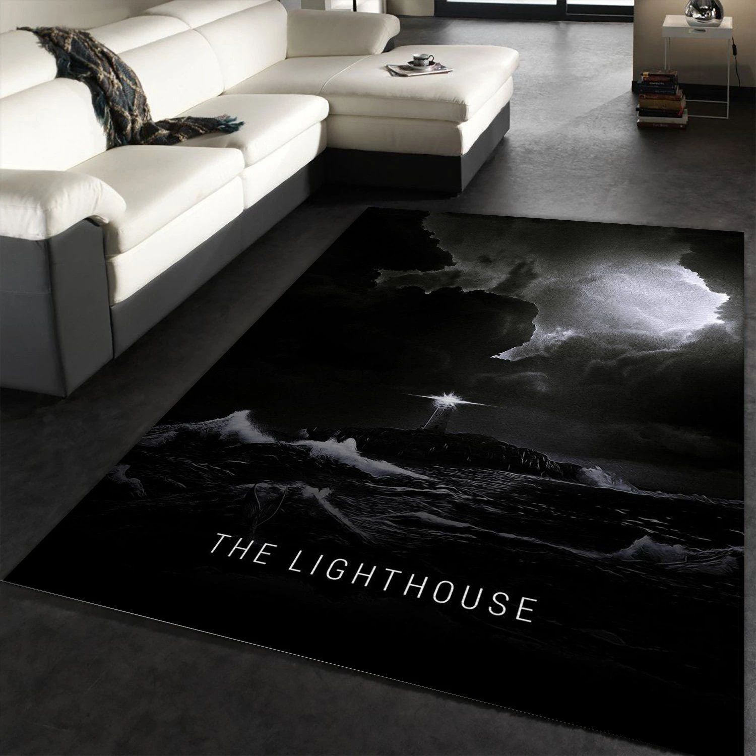 The Lighthouse Area Rug Art Painting Movie Rugs US Gift Decor - Indoor Outdoor Rugs