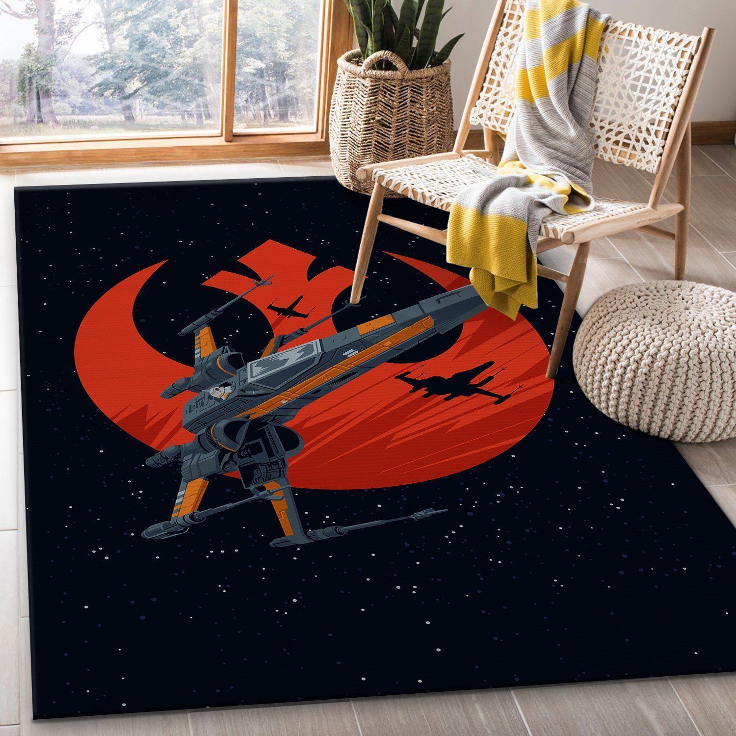 Star Wars Area Rugs Movies Fans Living Room Carpet Floor Decor The US Decor - Indoor Outdoor Rugs