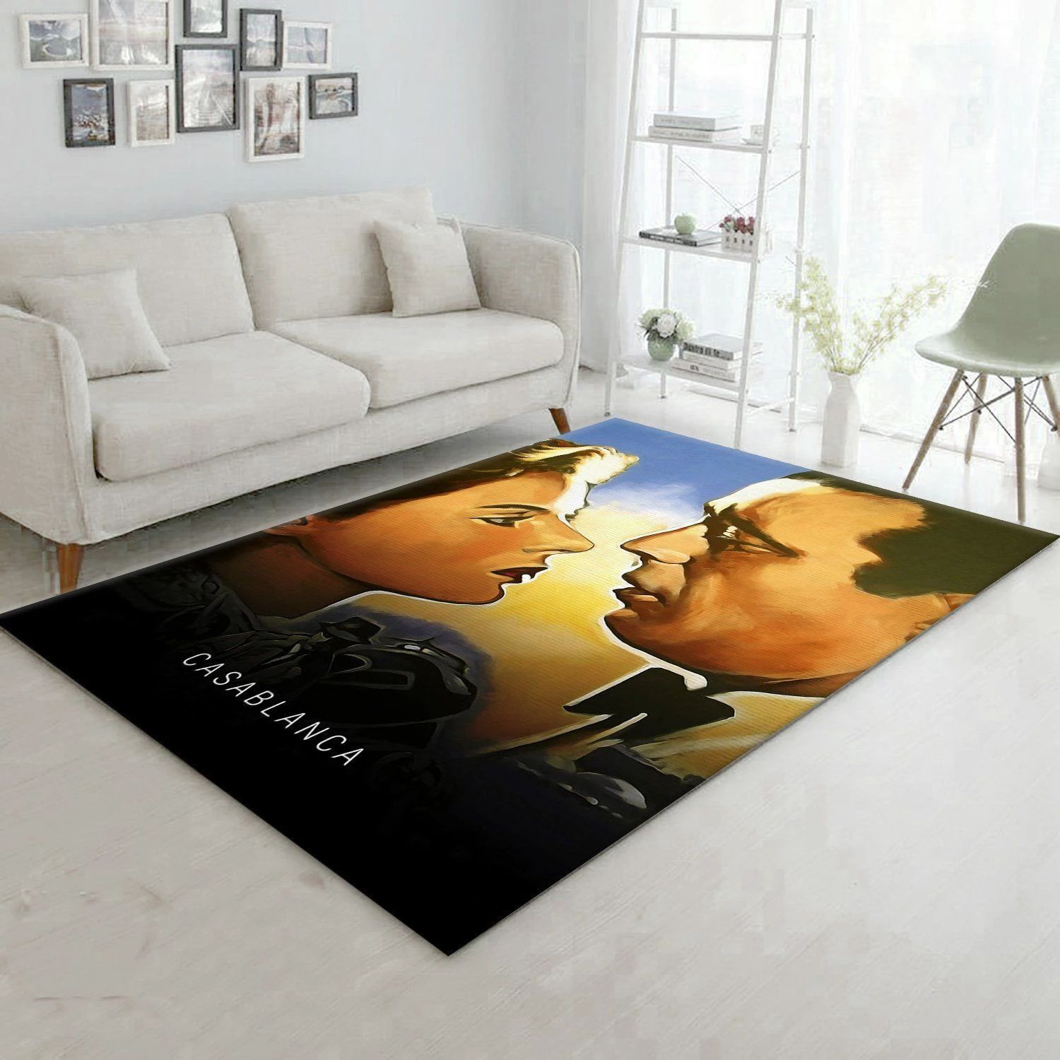 Casablanca Area Rug Movie Rug Family Gift US Decor - Indoor Outdoor Rugs