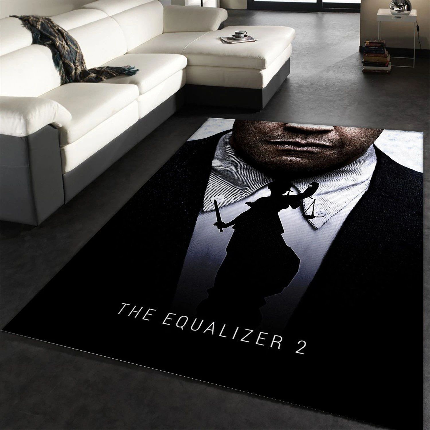 The Equalizer 2 Area Rug Art Painting Movie Rugs Home Decor Floor Decor - Indoor Outdoor Rugs