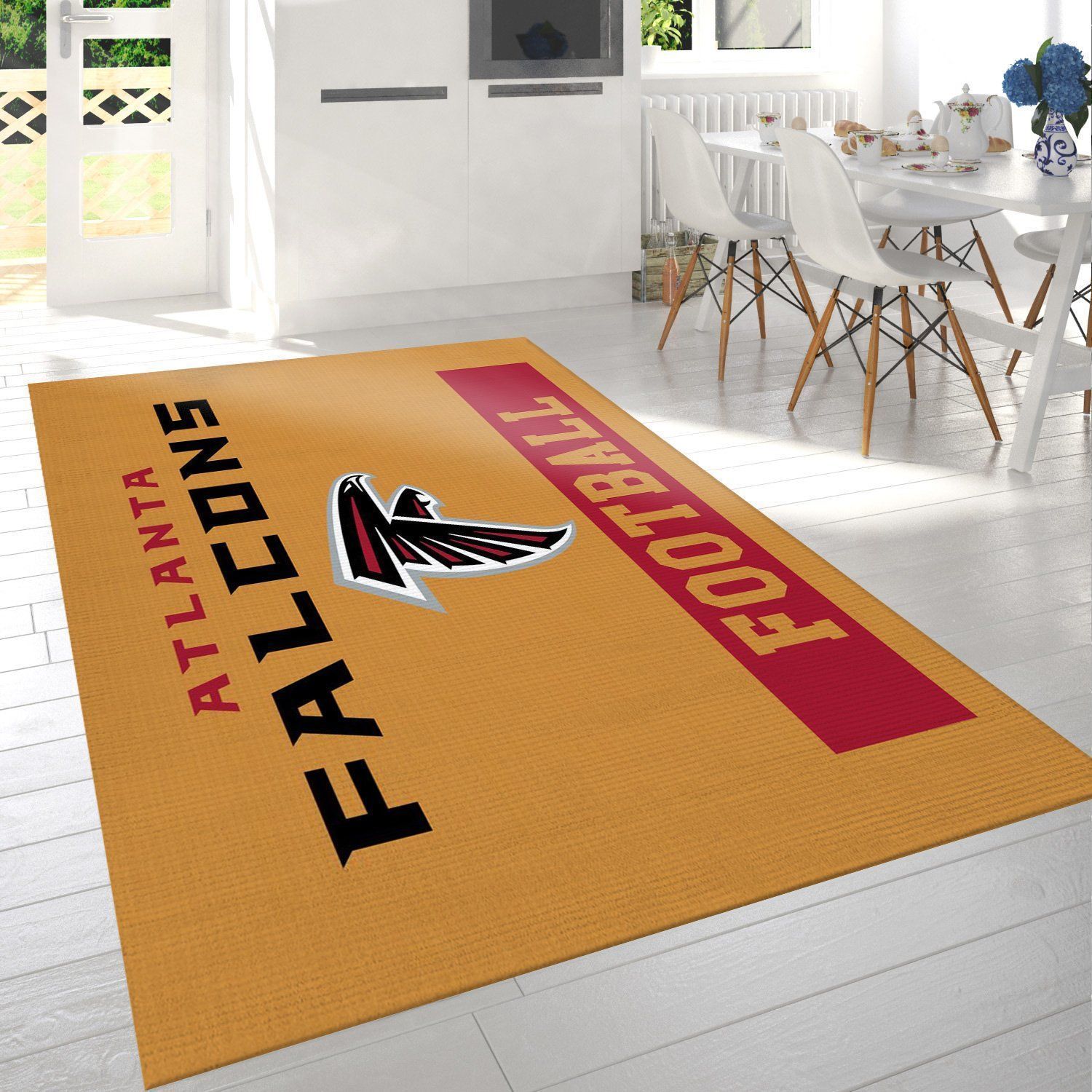 Atlanta Falcons Football Nfl Area Rug Living Room Rug US Gift Decor - Indoor Outdoor Rugs