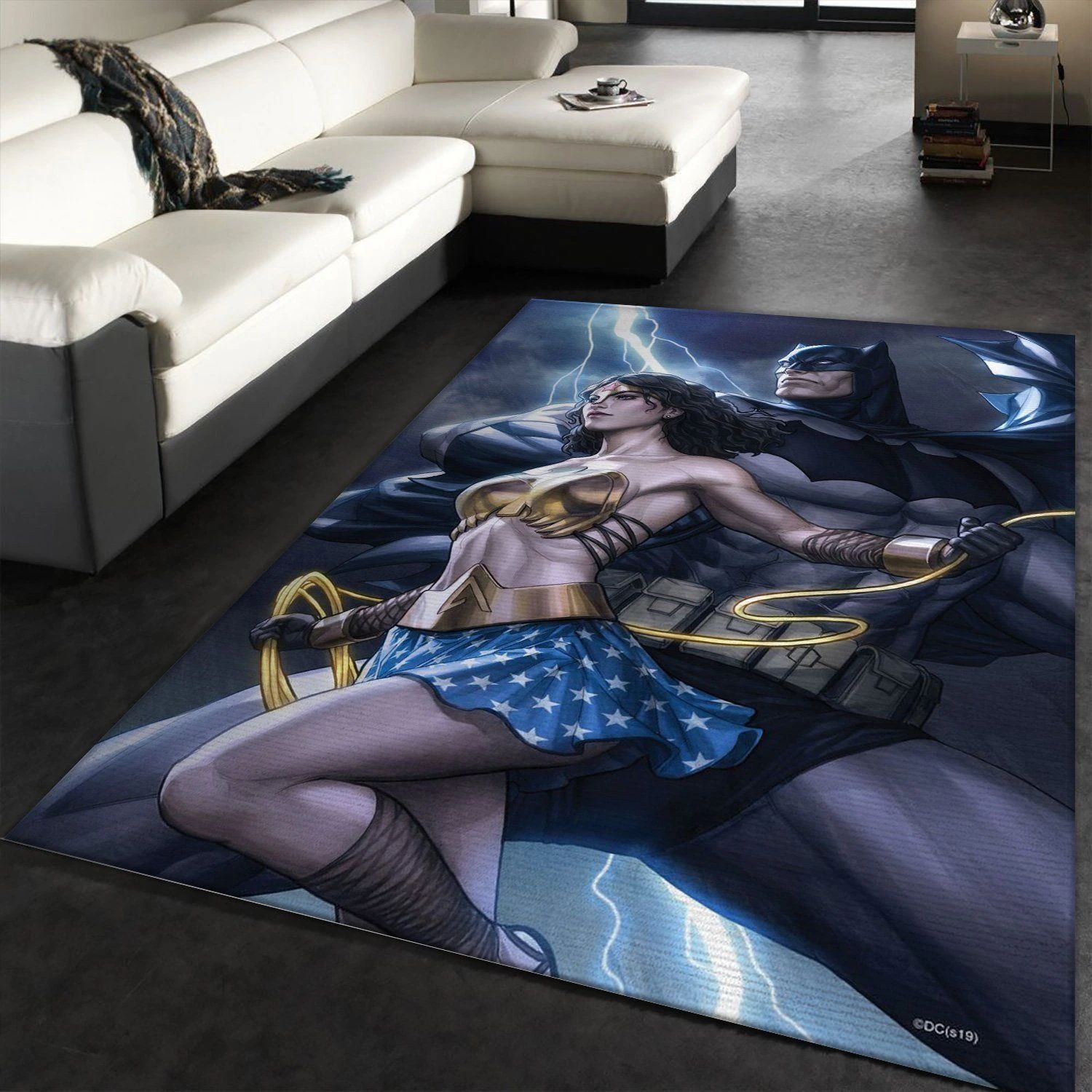 Justice Duo Area Rug For Christmas, Bedroom, Christmas Gift US Decor - Indoor Outdoor Rugs