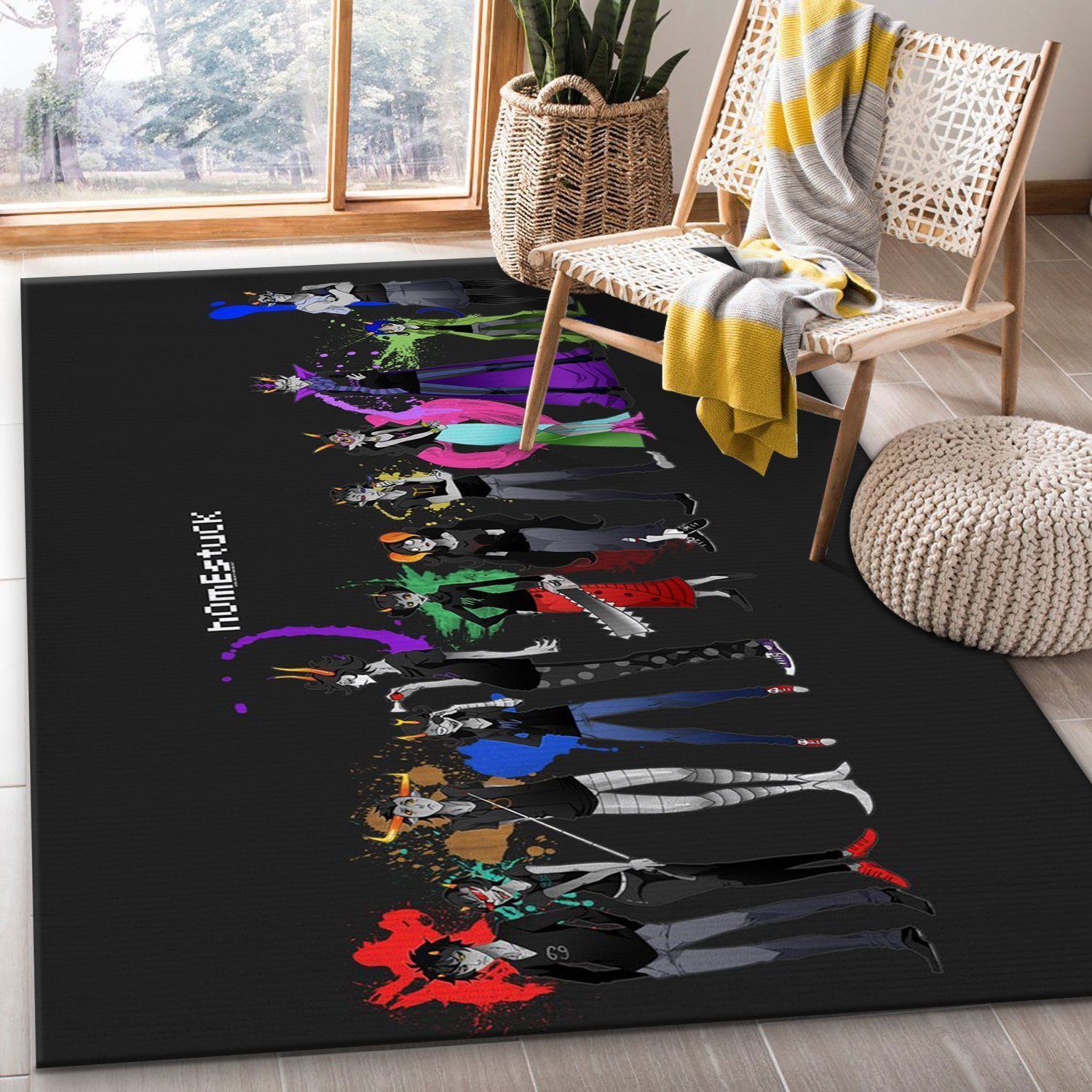 Homestuck V2 Comic Area Rug Living Room Rug Home US Decor - Indoor Outdoor Rugs