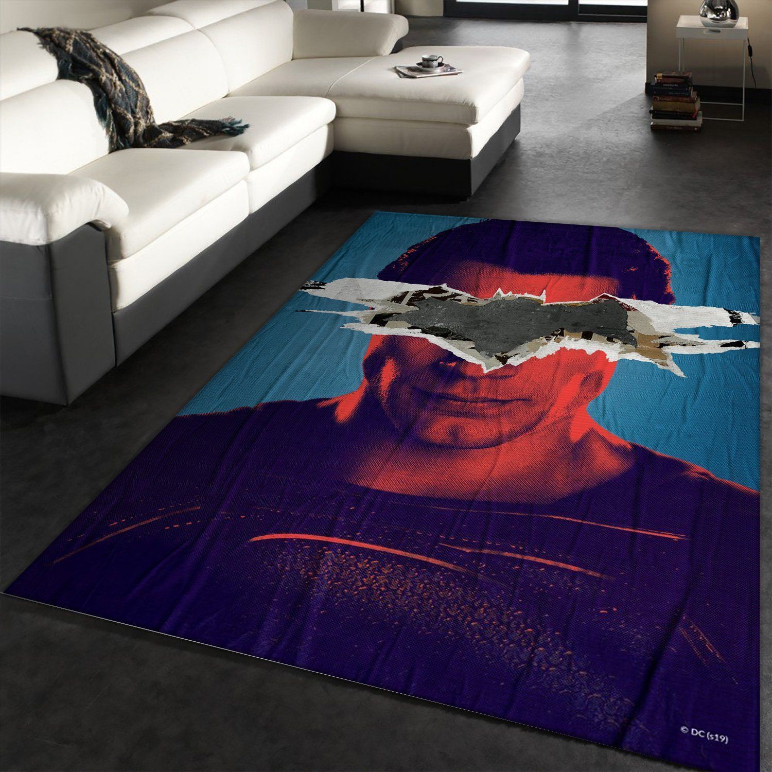 Superman Vs Batman Hero DC Comics Area Rug, Living Room Rug, Christmas Gift US Decor - Indoor Outdoor Rugs