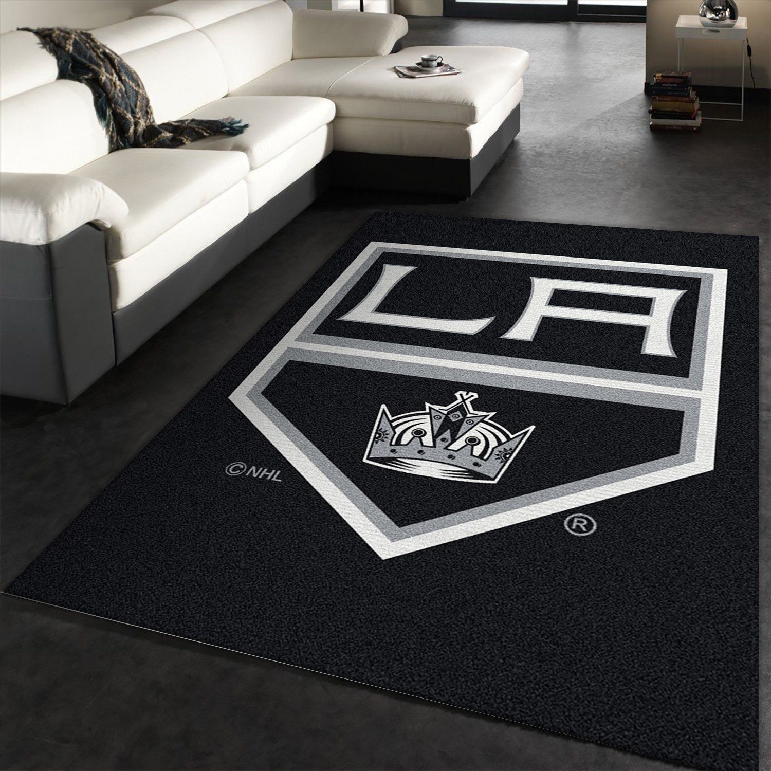 Nhl Spirit Los Angeles Kings Area Rug For Christmas, Bedroom Rug, Home US Decor - Indoor Outdoor Rugs