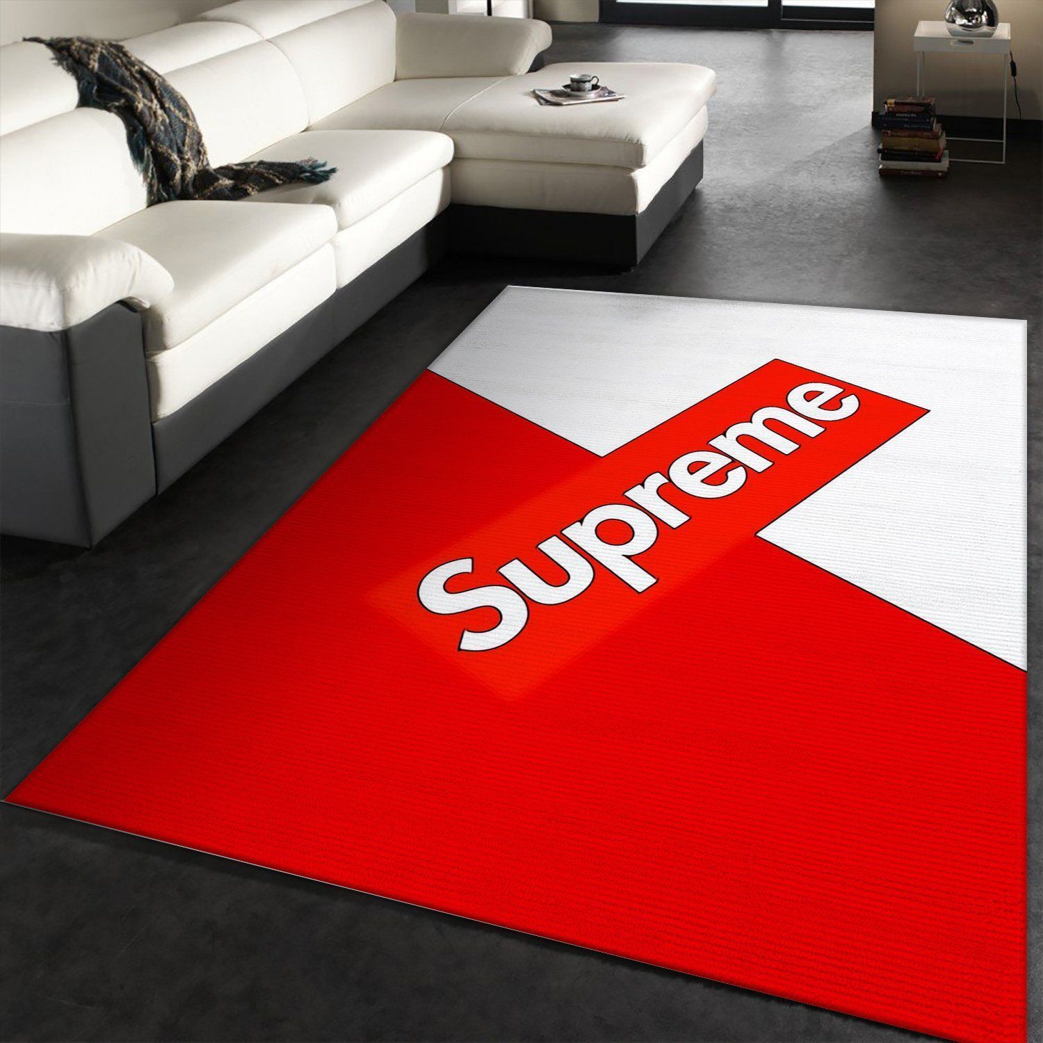 Supreme Area Rugs Living Room Rug Christmas Gift US Decor - Indoor Outdoor Rugs