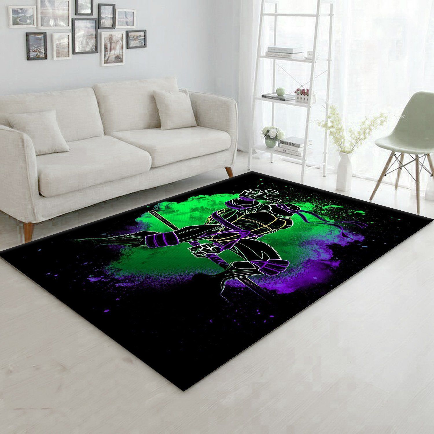 Soul Of The Purple Mutant Area Rug For Christmas, Living room and bedroom Rug, Christmas Gift US Decor - Indoor Outdoor Rugs