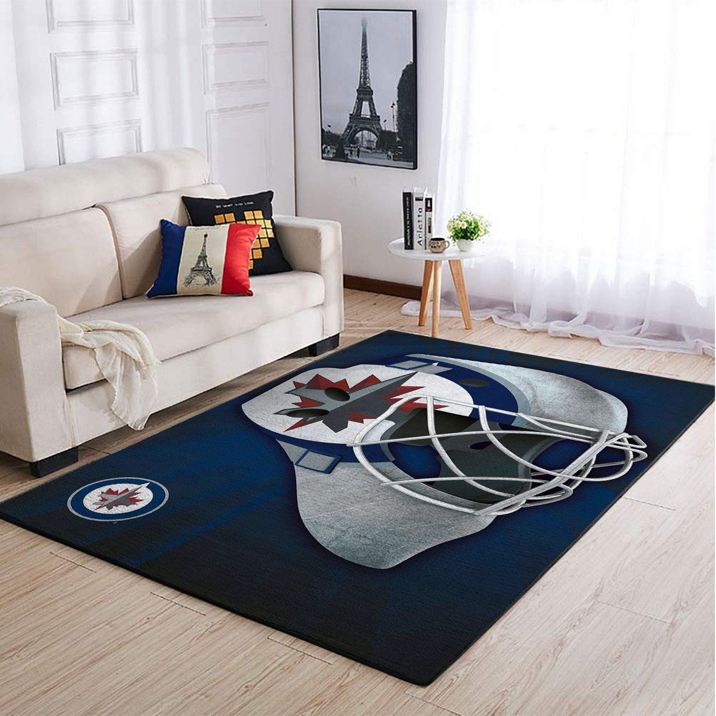 Winnipeg Jets Nhl Team Logo Style Nice Gift Home Decor Rectangle Area Rug - Indoor Outdoor Rugs