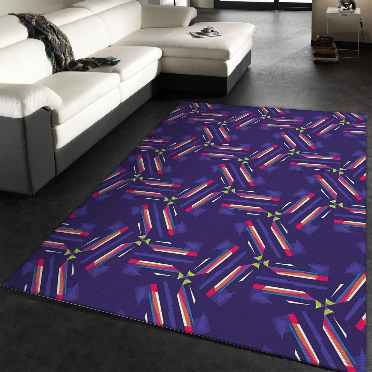 Abstract Seamless Area Rug For Christmas, Kitchen Rug, Christmas Gift US Decor - Indoor Outdoor Rugs