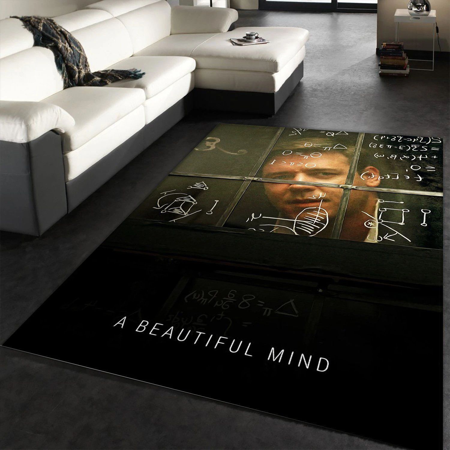 A Beautiful Mind Rug Movie Rug Family Gift US Decor - Indoor Outdoor Rugs