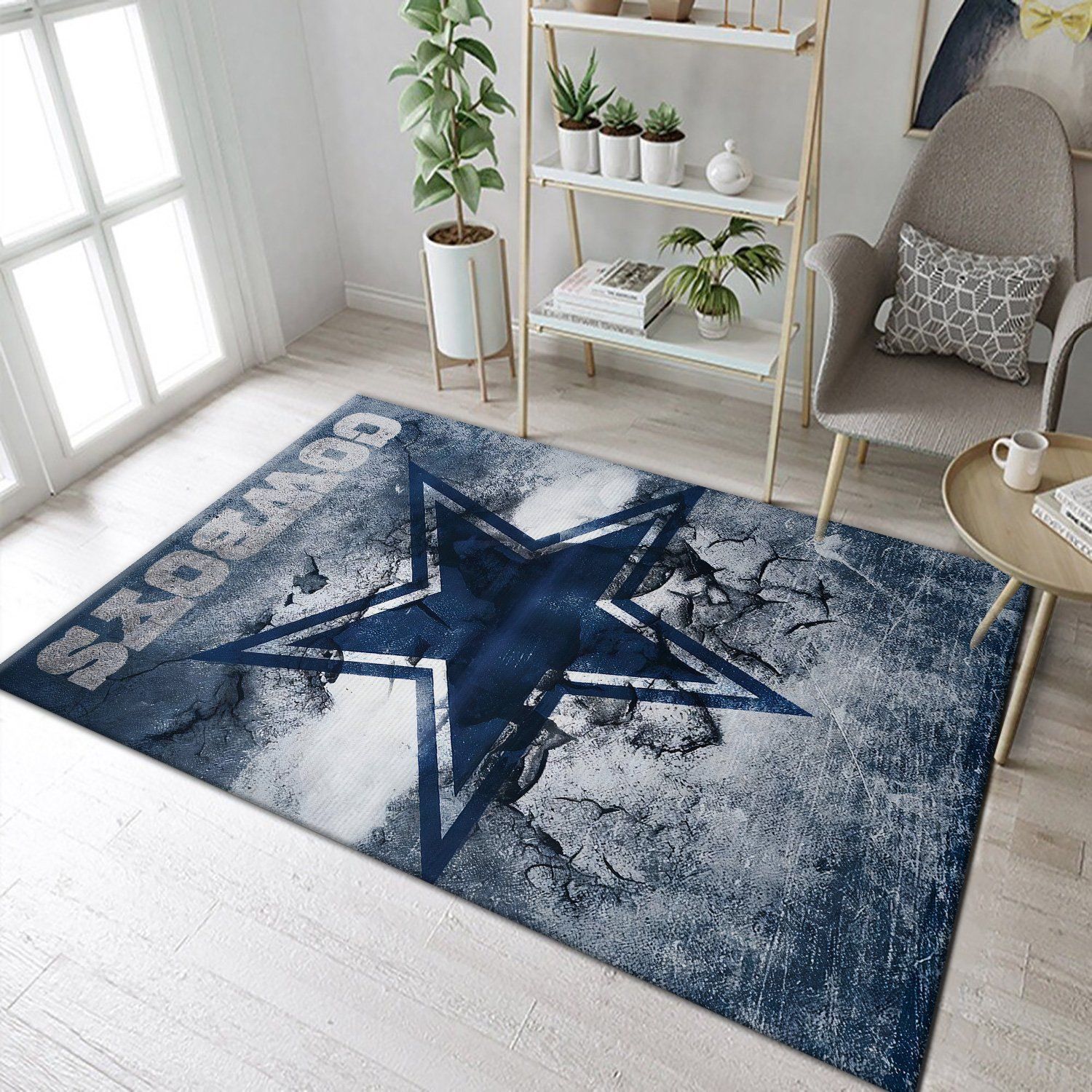 Dallas Cowboys Area Rug Nfl Football Home Decor Area Rug Rugs For Living Room Rug Home Decor - Indoor Outdoor Rugs