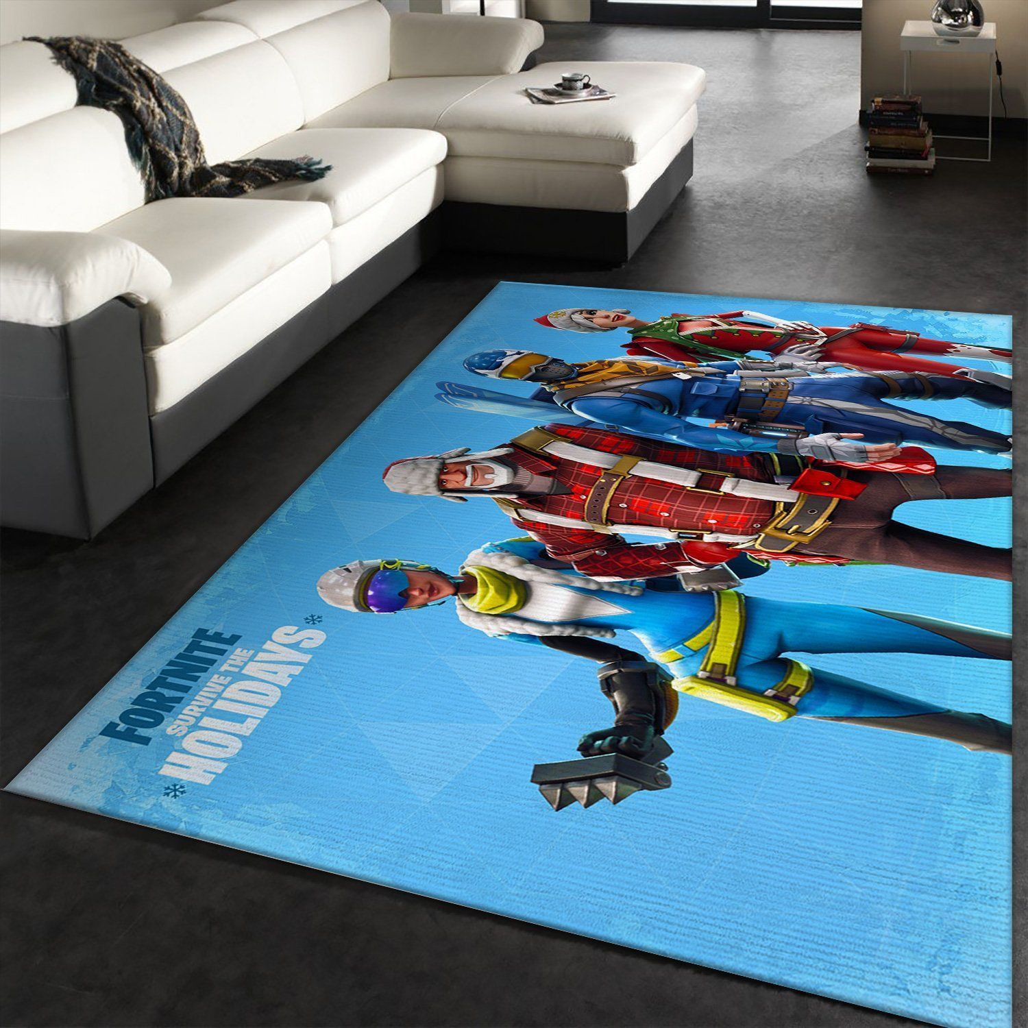 Fortnite Gaming Area Rug Carpet Living Room Home Decor Floor Decor - Indoor Outdoor Rugs