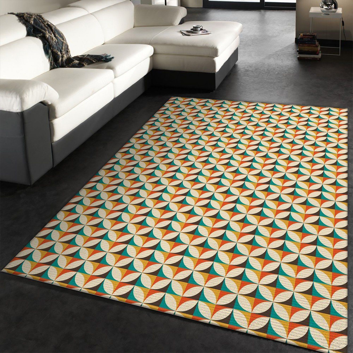 Midcentury Pattern 14 Area Rug For Christmas, Gift for fans, Home US Decor - Indoor Outdoor Rugs