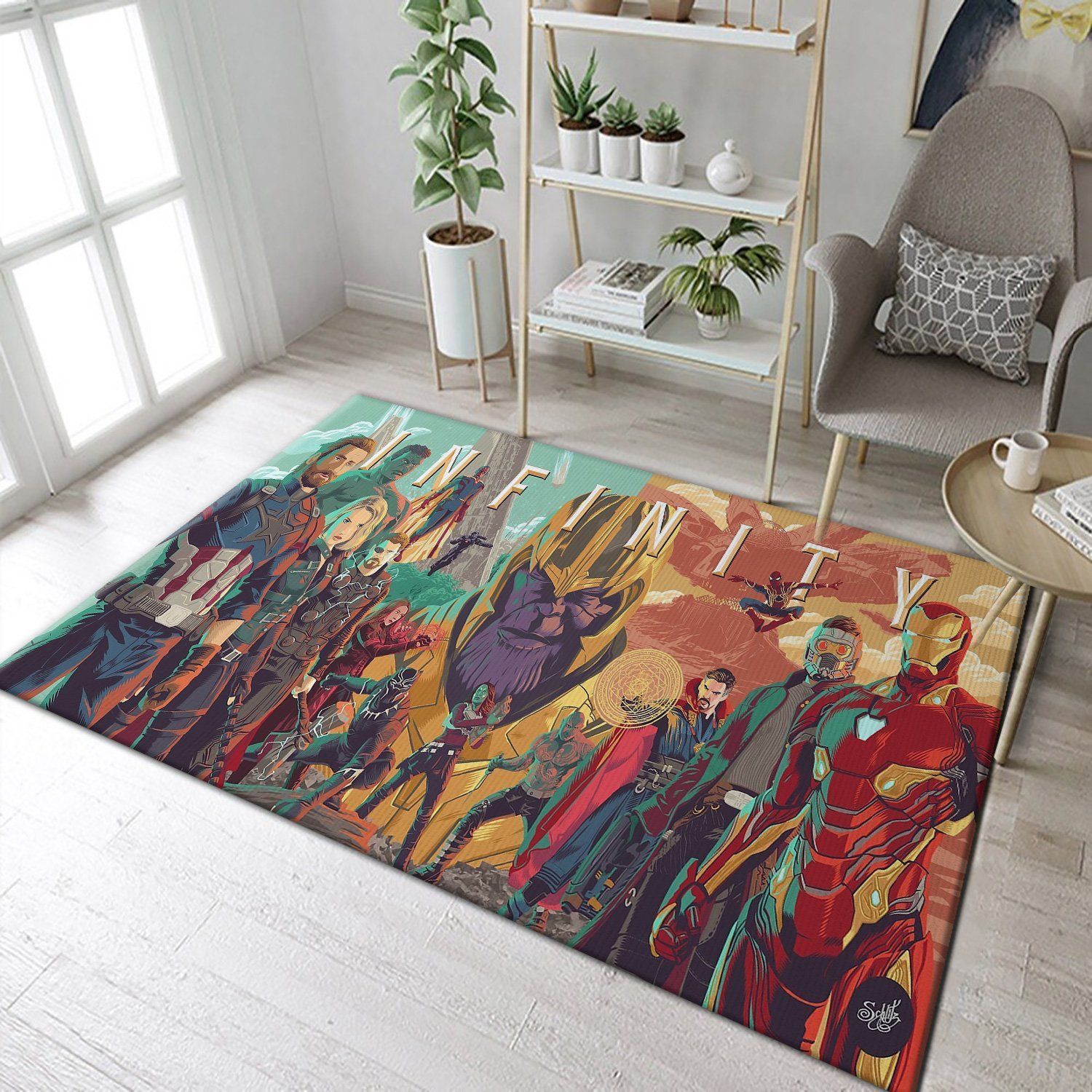 Infinity War Marvel Movies Area Rugs Living Room Carpet Floor Decor The US Decor - Indoor Outdoor Rugs