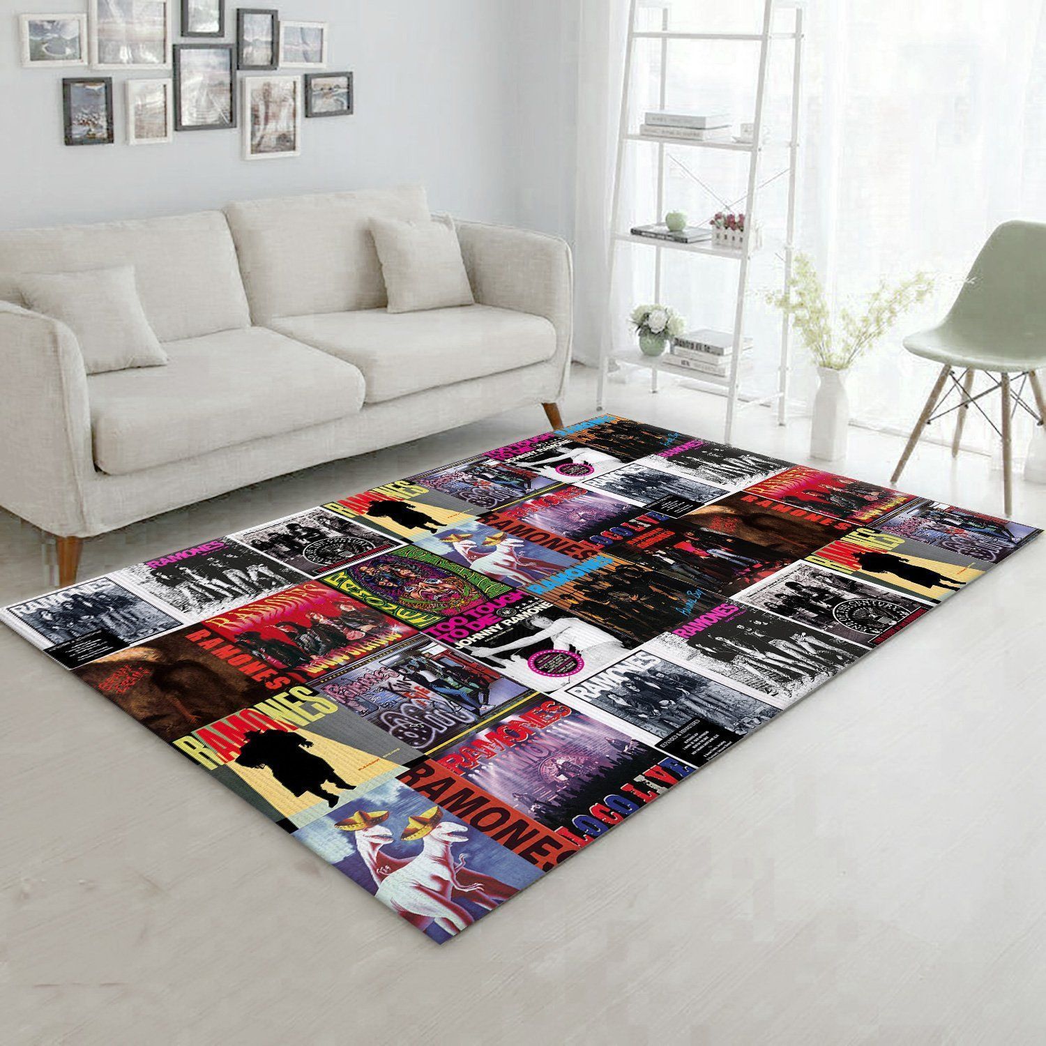 The Ramones Rug Area Rug Floor Decor Indoor Ourdoor Carpet - Indoor Outdoor Rugs