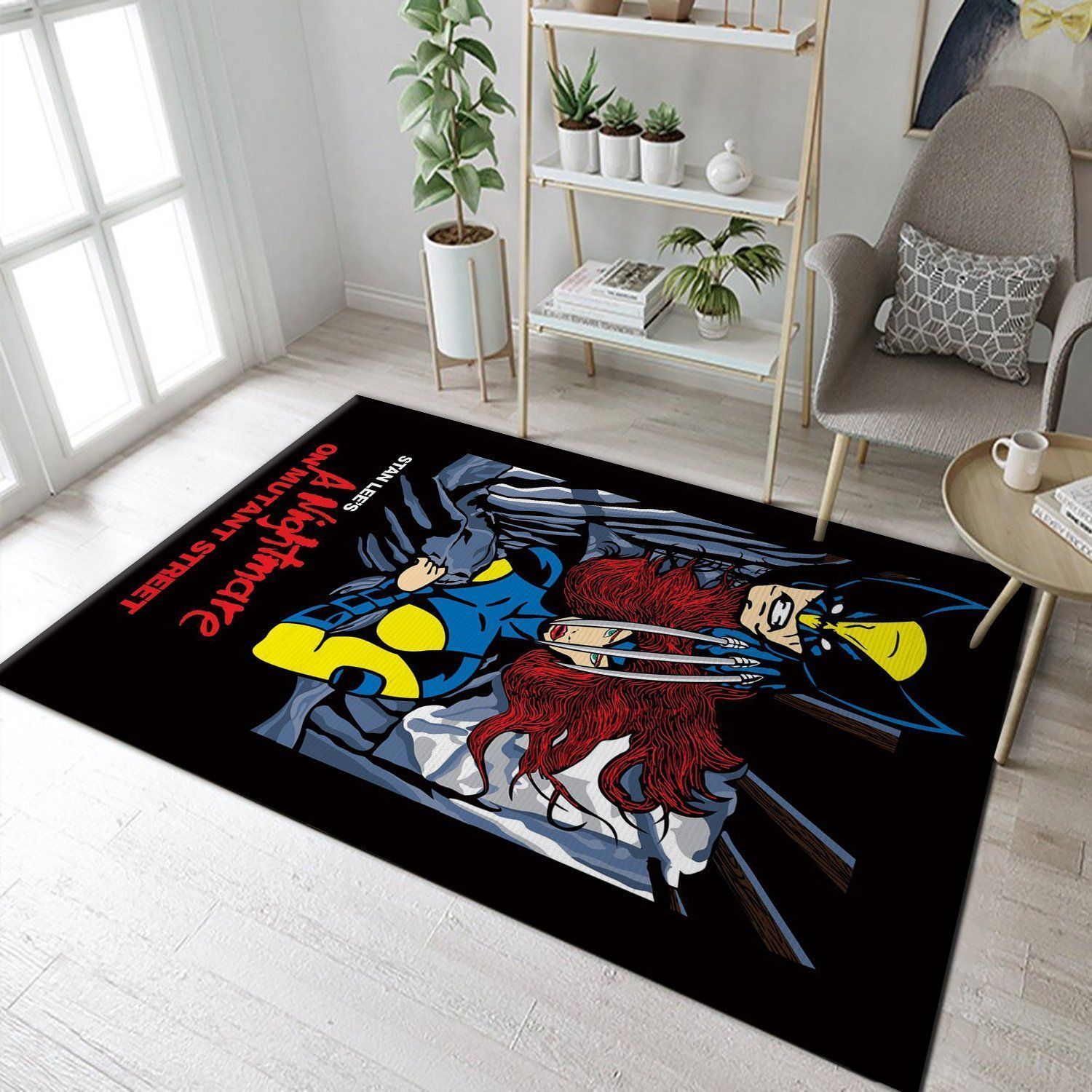 Nightmare On Mutant Street Area Rug, Kitchen Rug, US Gift Decor - Indoor Outdoor Rugs