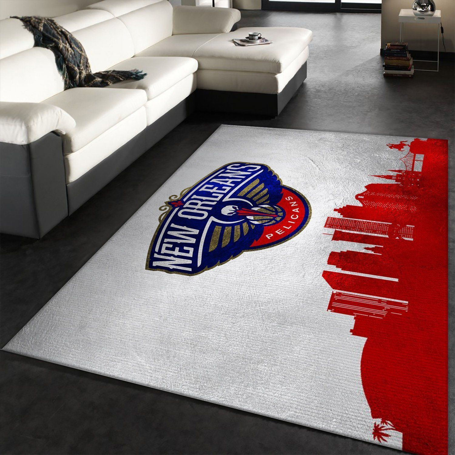 New Orleans Pelicans Area Rug Carpet, Living room and bedroom Rug, Home US Decor - Indoor Outdoor Rugs