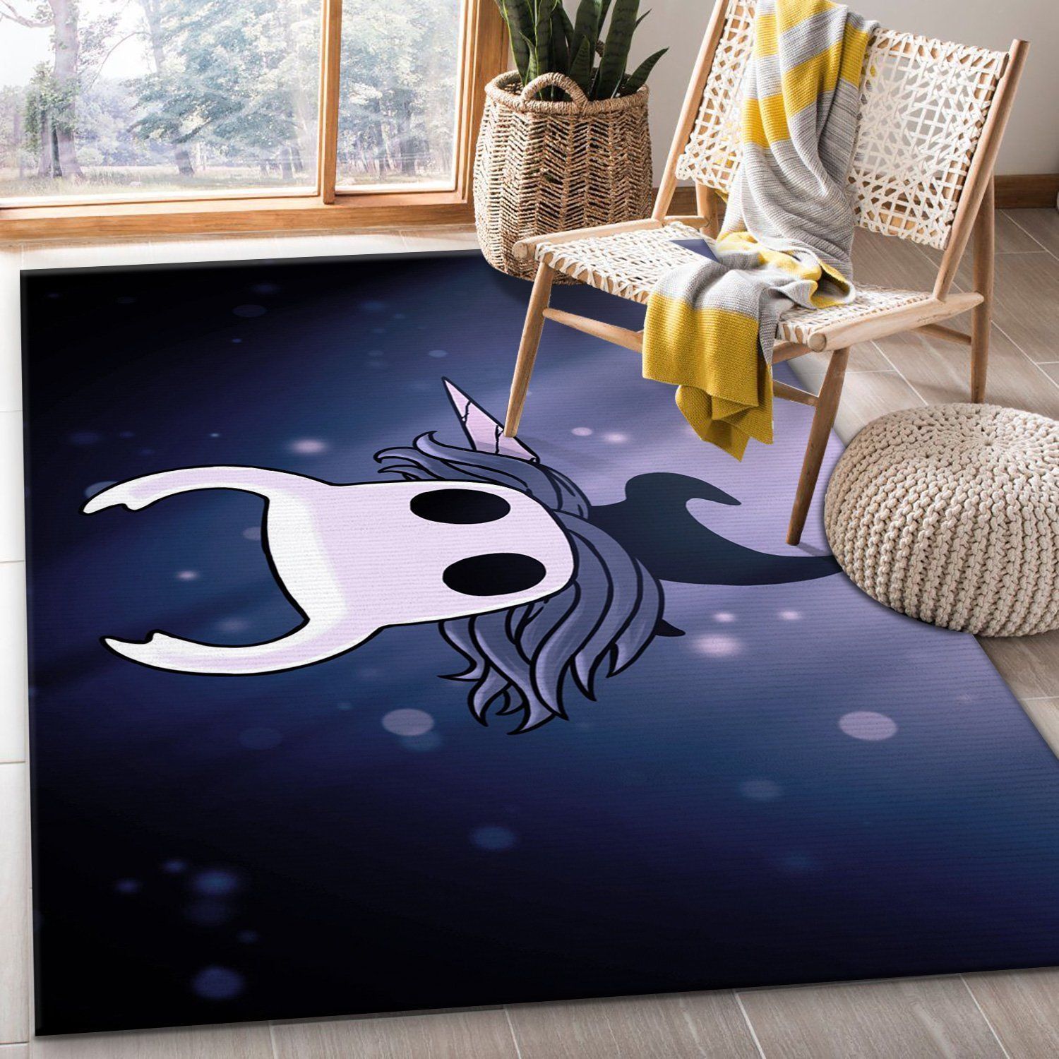 Hollow Knight Ver2 Area Rug Bedroom Rug Christmas Gift US Decor - Indoor Outdoor Rugs