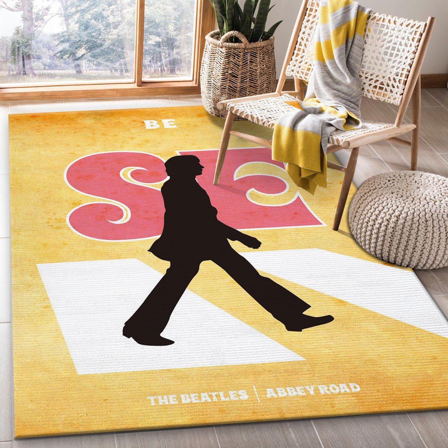 The Beatles Abbey Road 03 Rug Bedroom Rug Home US Decor - Indoor Outdoor Rugs