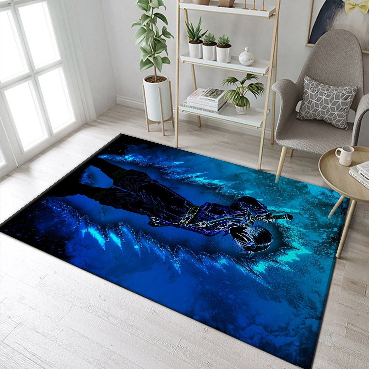 The Soul Of The Future Anime Hero Area Rug, Living Room Rug, Christmas Gift US Decor - Indoor Outdoor Rugs