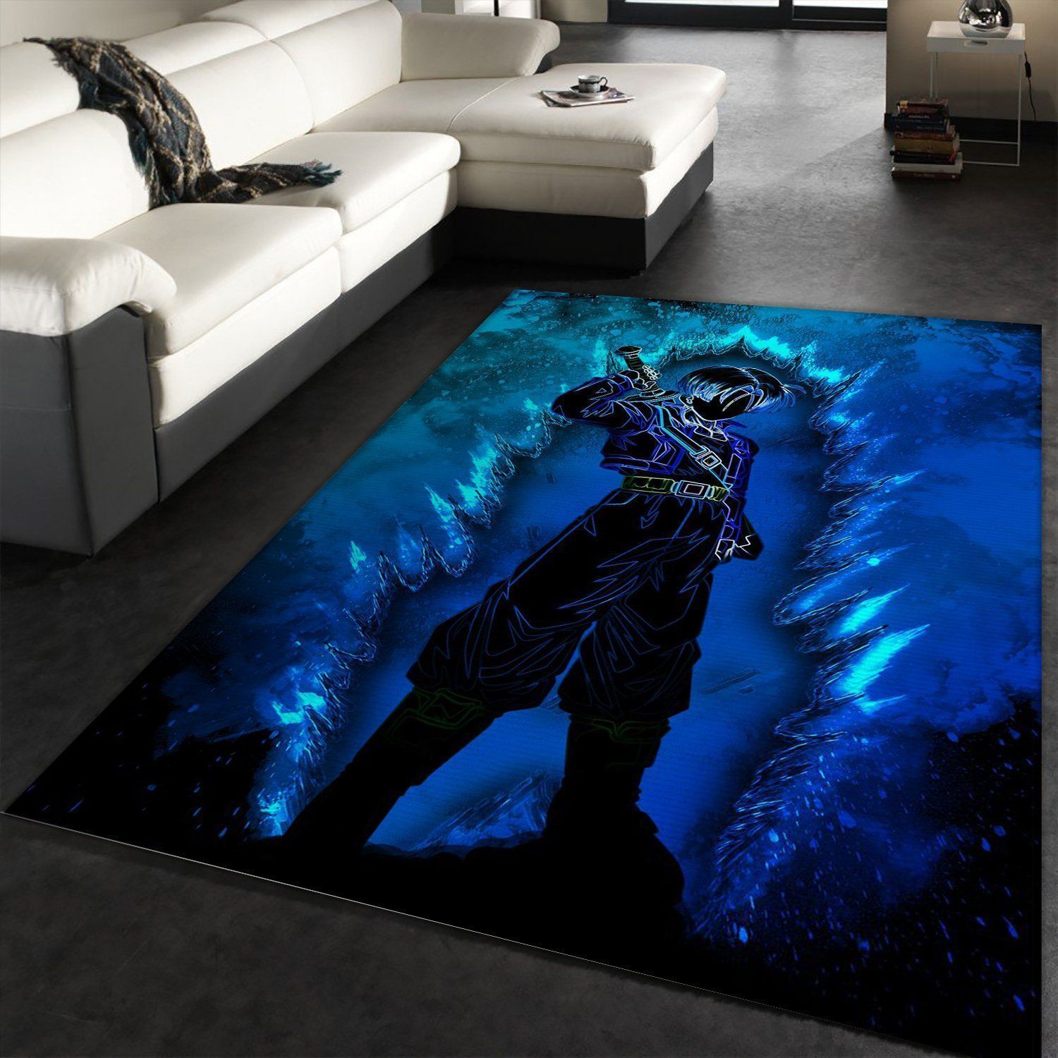 The Soul Of The Future Anime Hero Area Rug, Living Room Rug, Christmas Gift US Decor - Indoor Outdoor Rugs