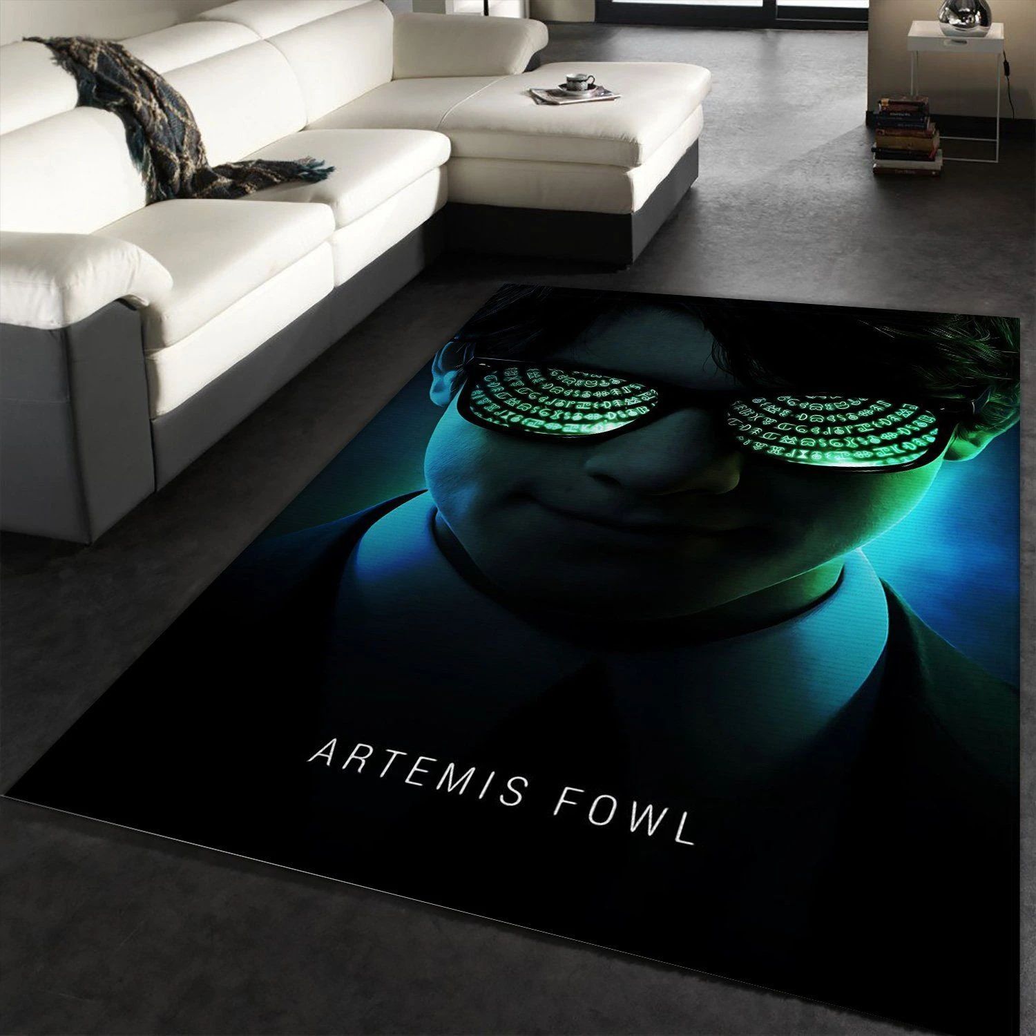 Artemis Fowl Area Rug Movie Rug Home Decor Floor Decor - Indoor Outdoor Rugs