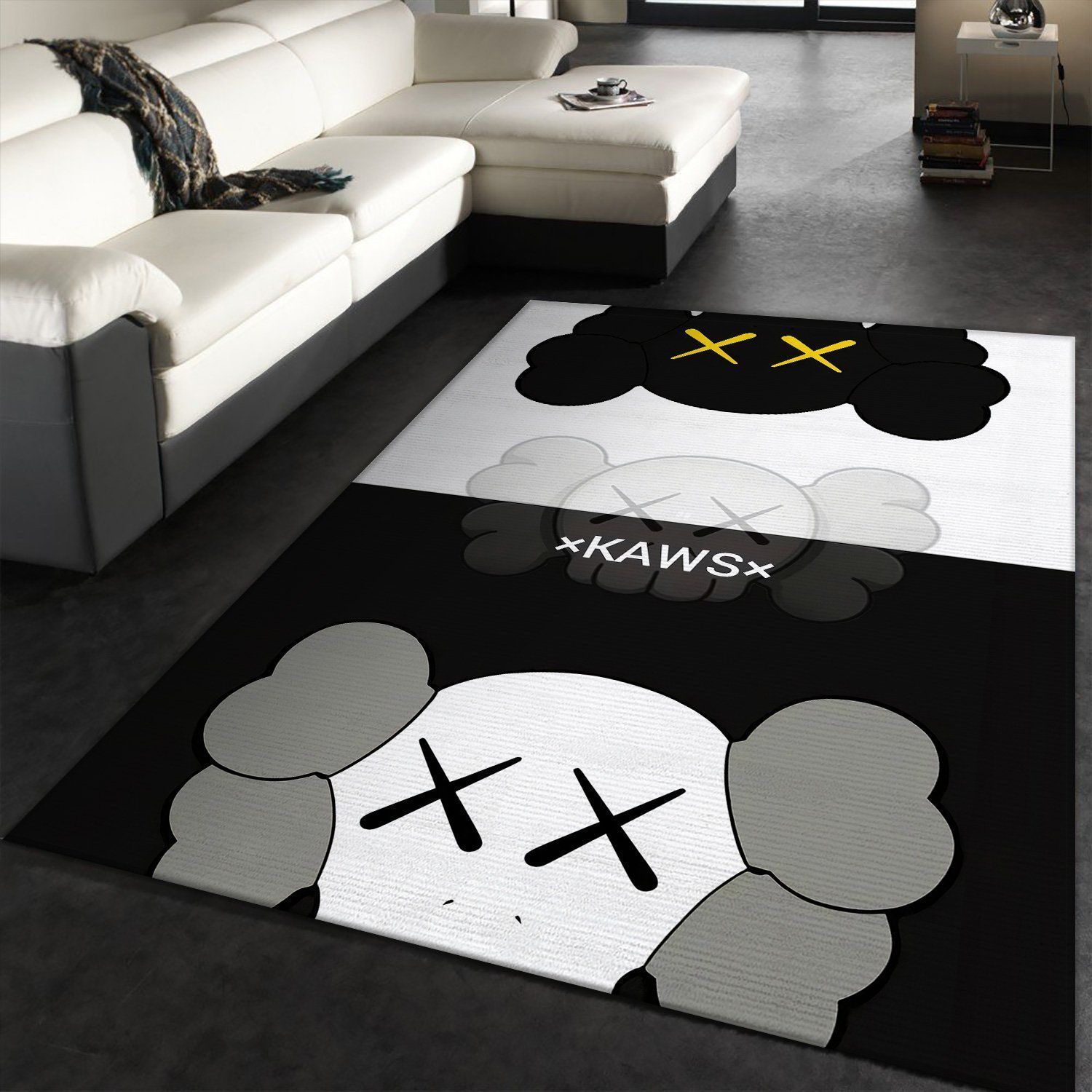 Kaws Supreme Luxury Collection Area Rugs Living Room Carpet Christmas Gift - Indoor Outdoor Rugs