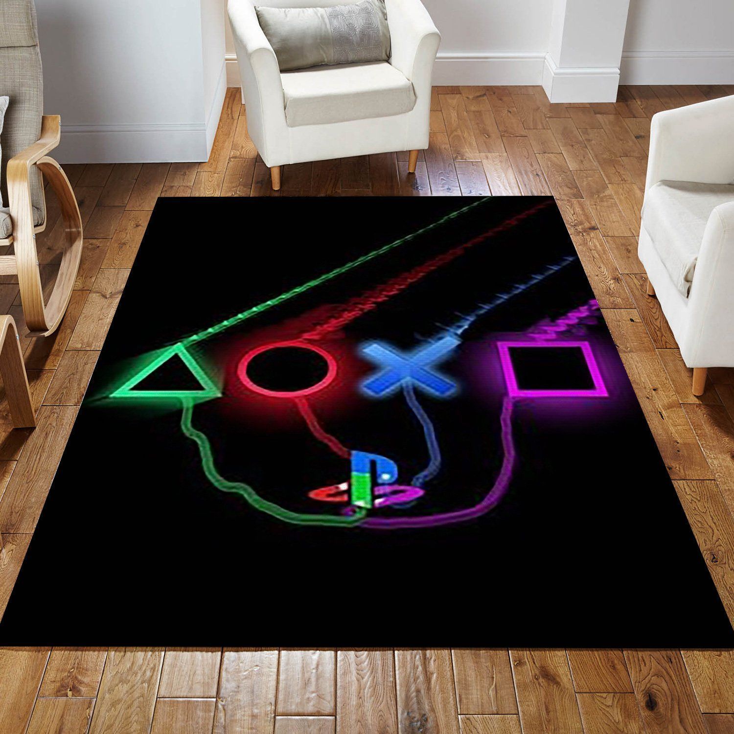 Playstation V54 Area Rug For Gift Bedroom Rug Home US Decor - Indoor Outdoor Rugs