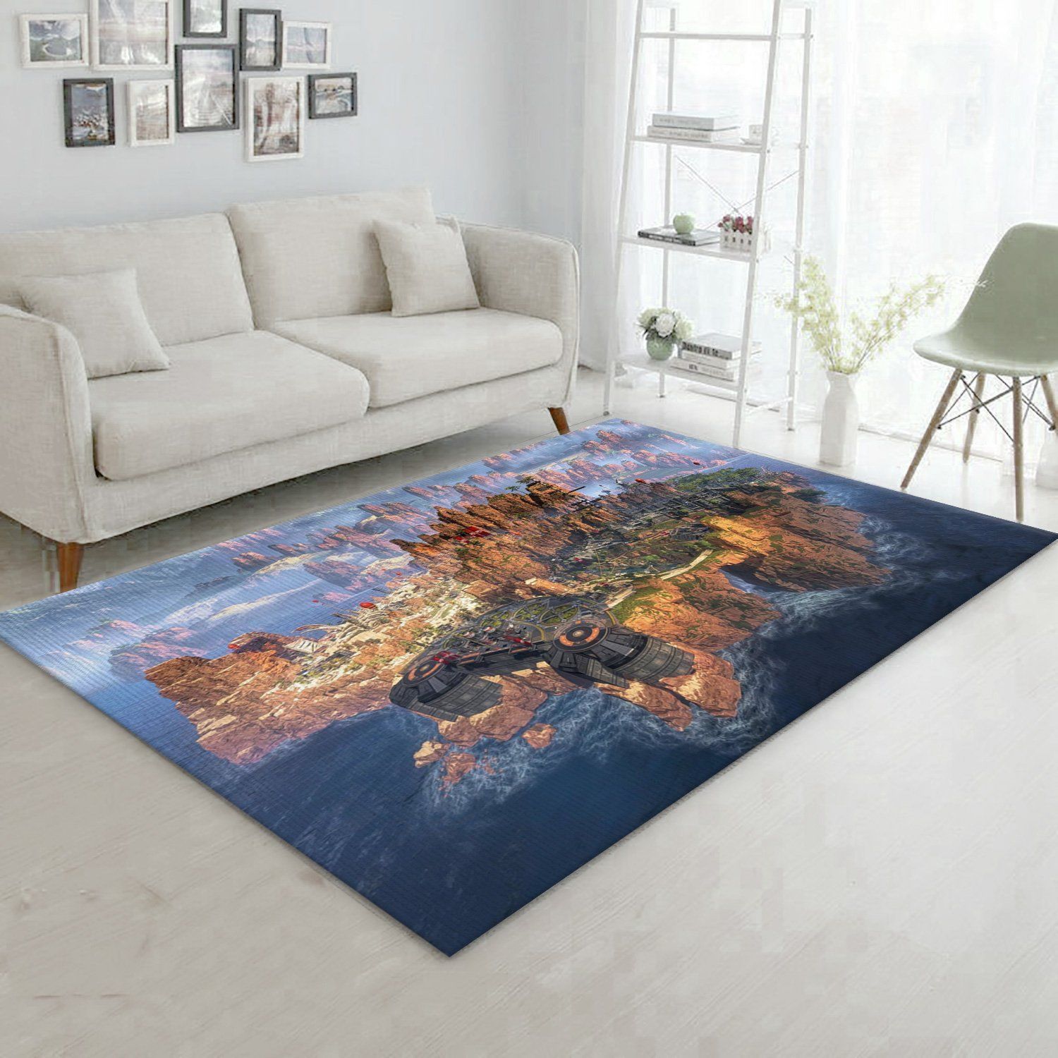 Respawn Has Sent The World Into Meltdown Map Gaming Area Rug Living Room Rug Home US Decor - Indoor Outdoor Rugs