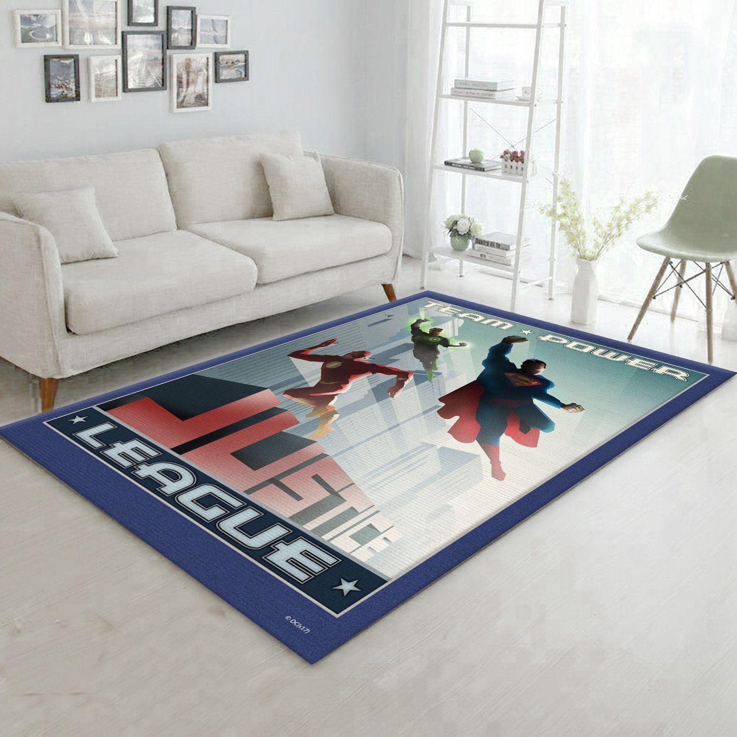 Team Power Area Rug Carpet, Living Room Rug, Home Decor Floor Decor - Indoor Outdoor Rugs