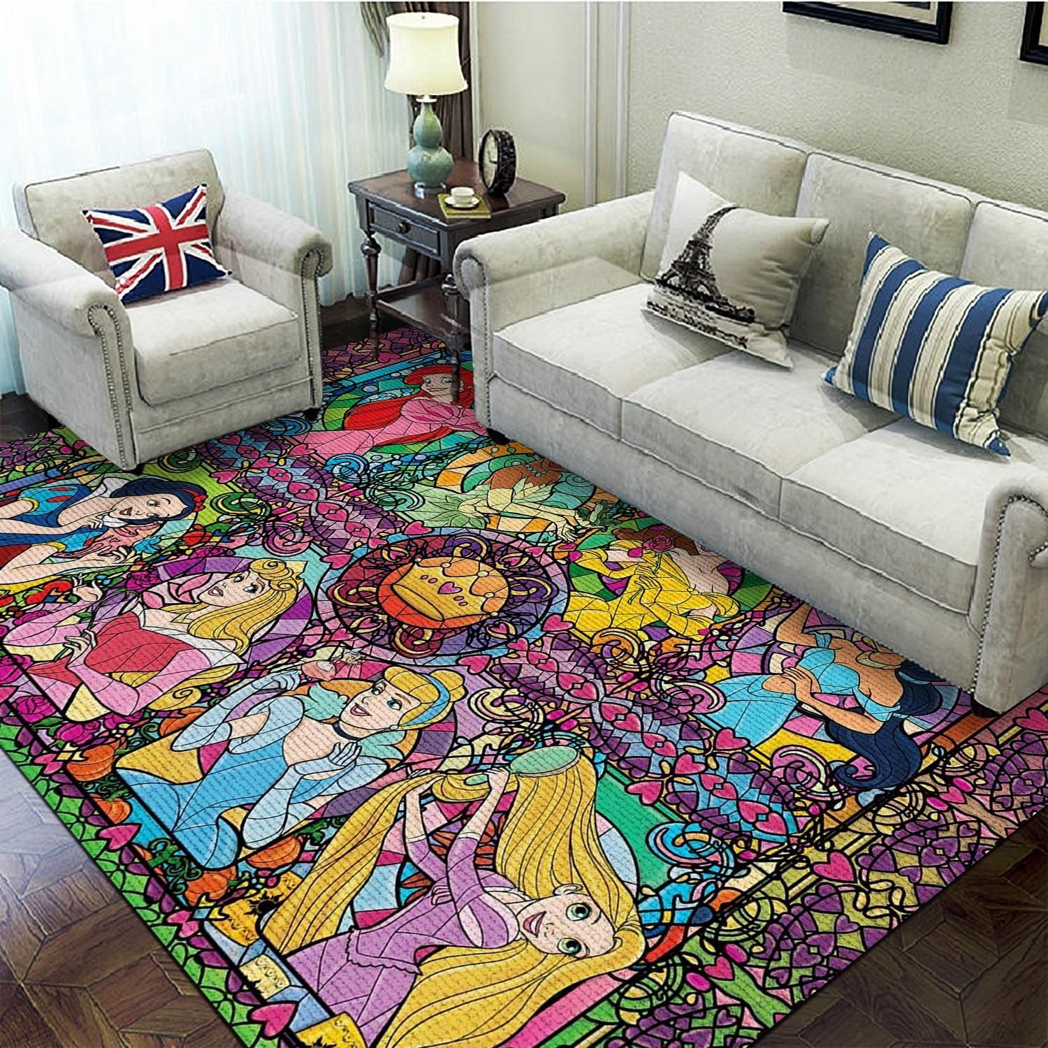 Disney All Cartoon Characters Living Room Area Rug,  Kitchen Rug,  Floor Decor - Indoor Outdoor Rugs