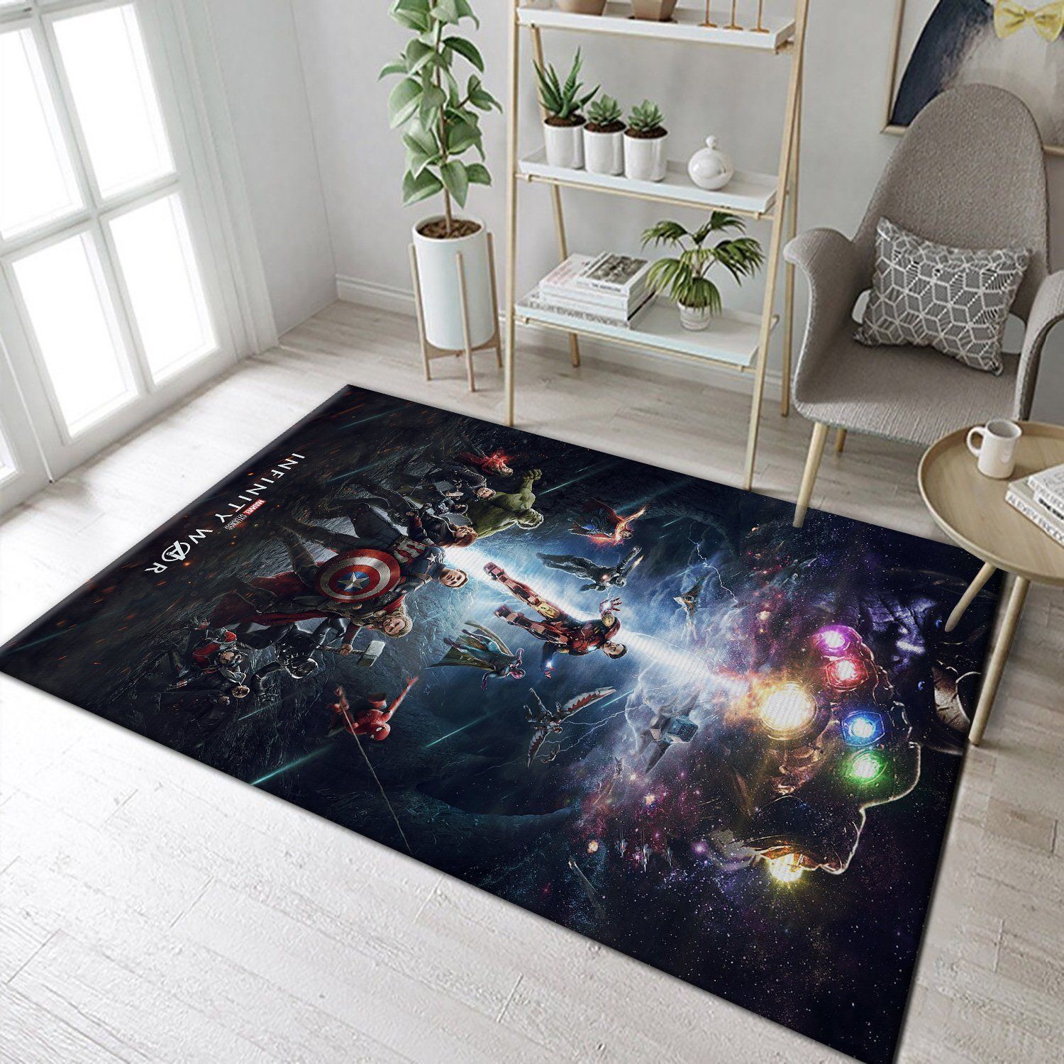 Avengers Infinity War Area Rug 190922 Marvel Superhero Floor Decor The US Decor - Indoor Outdoor Rugs