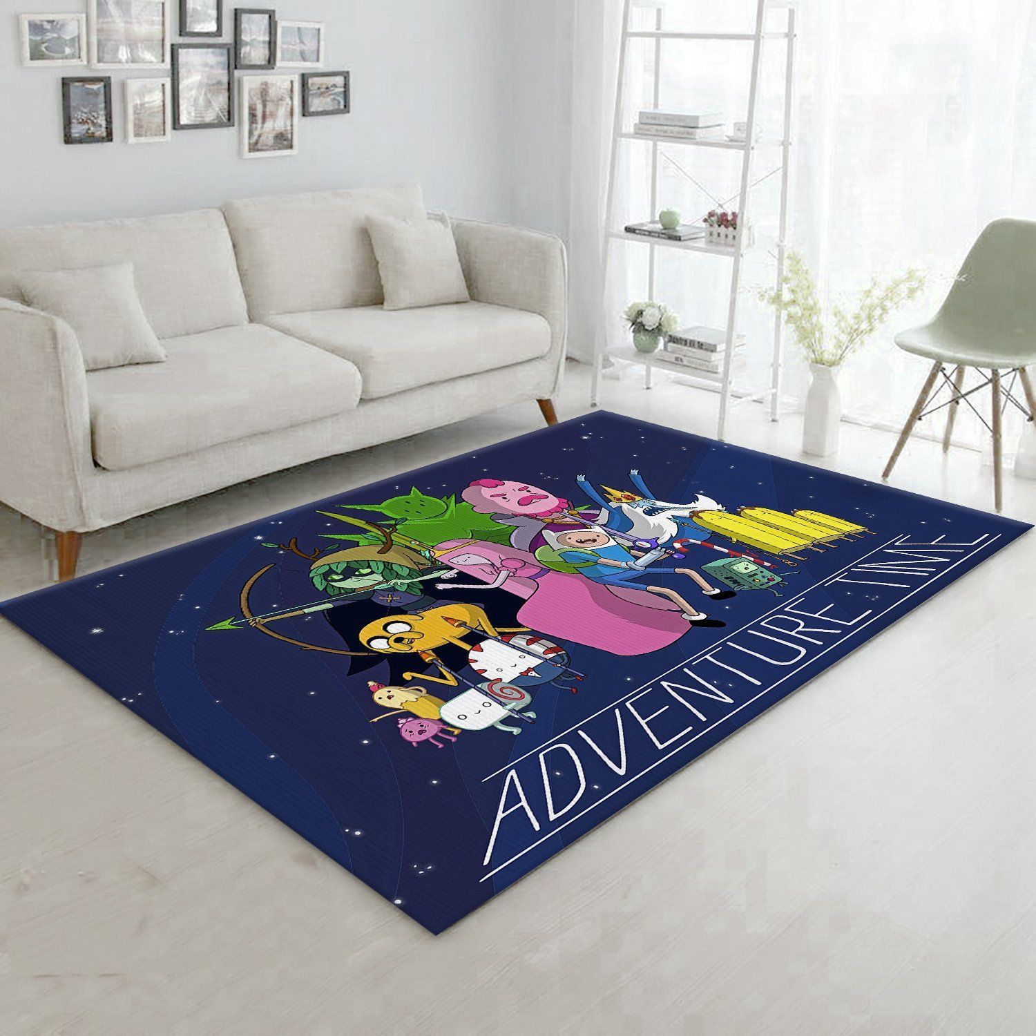 Adventure Time Cartoon Series TV Movies Shows Area Rugs Living Room Carpet FN181132 Christmas Gift Floor Decor The US Decor - Indoor Outdoor Rugs