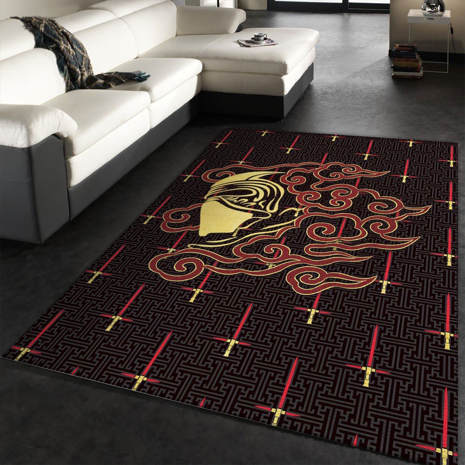 Kylo Ren Star Wars Movie Rug Star Wars The Last Jedi Arts Rug Home US Decor - Indoor Outdoor Rugs