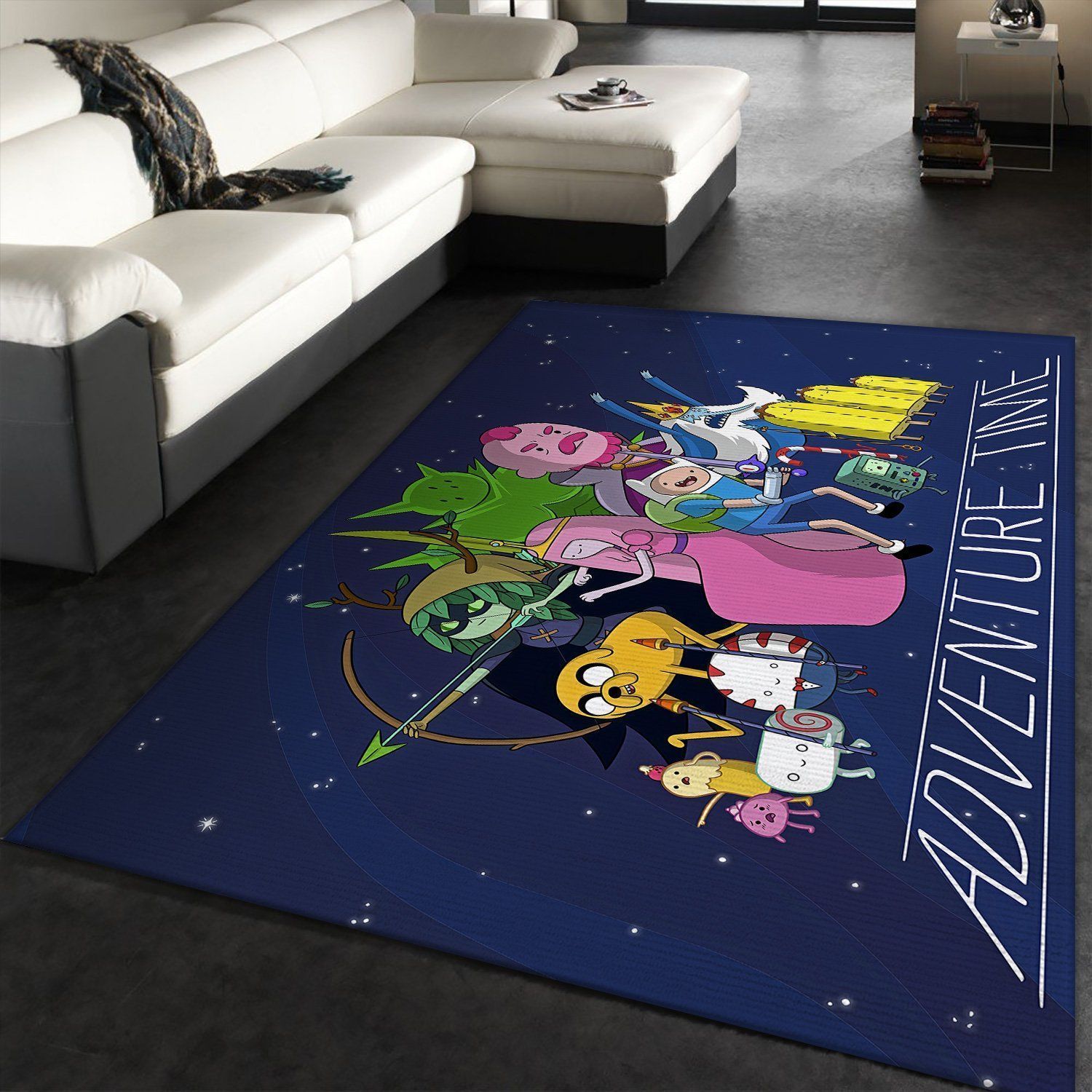 Adventure Time Cartoon Series TV Movies Shows Area Rugs Living Room Carpet FN181132 Christmas Gift Floor Decor The US Decor - Indoor Outdoor Rugs