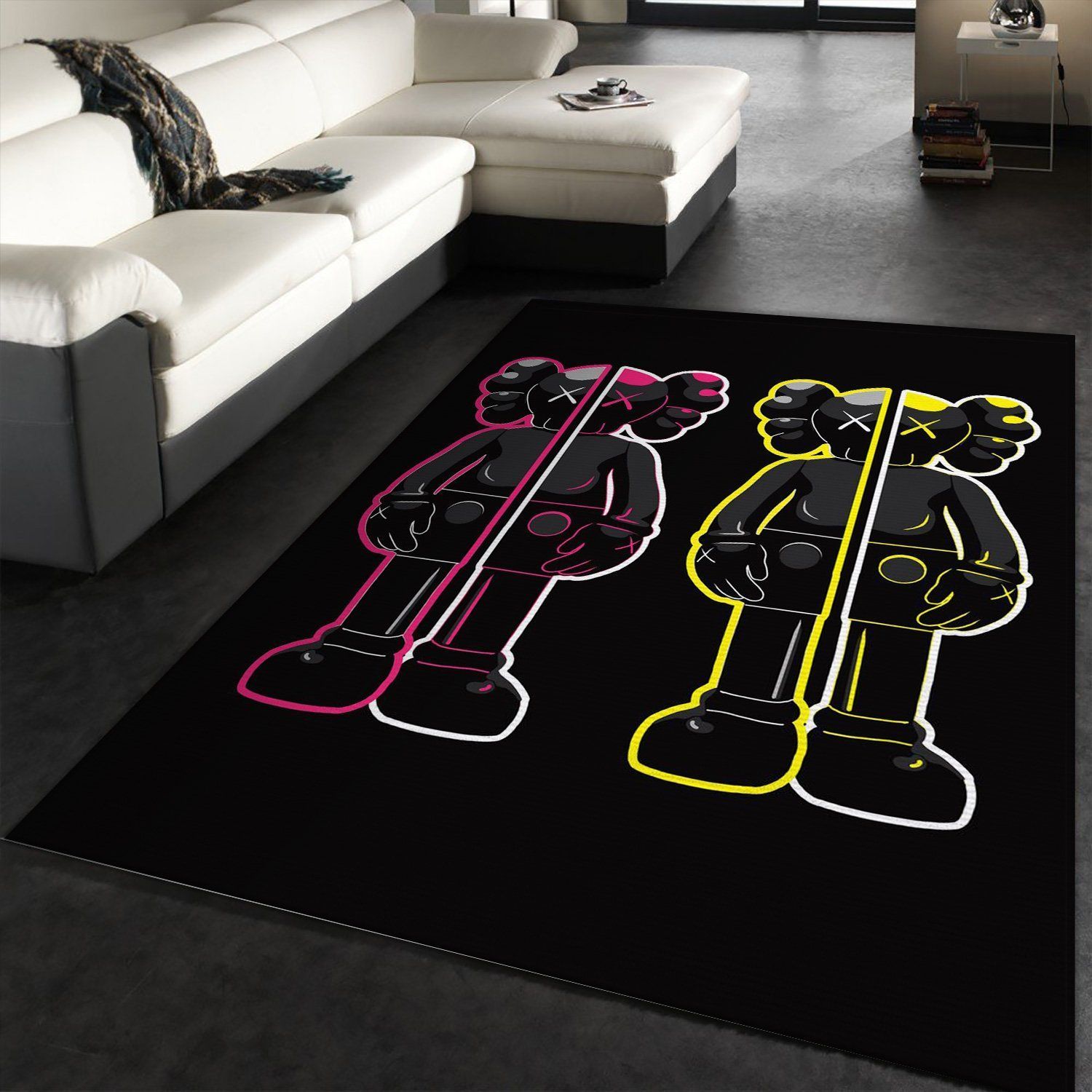 Kaws Area Rugs Living Room Rug Home Decor Floor Decor - Indoor Outdoor Rugs