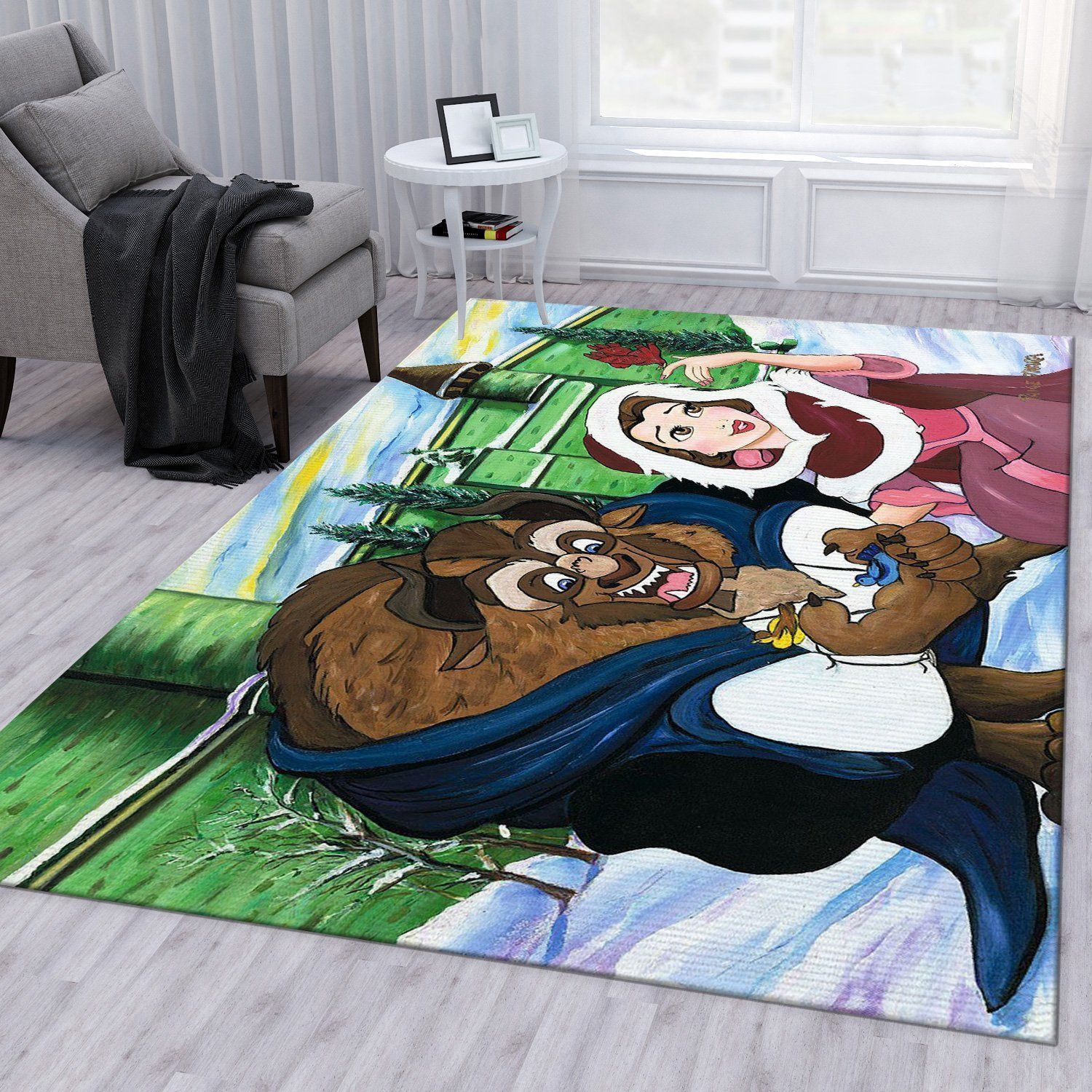 Something Sweet Disney Area Rug Living Room Rug Home Decor Floor Decor - Indoor Outdoor Rugs