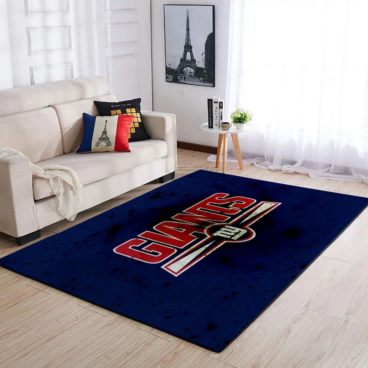 New York Giants Area Rug Nfl Football Floor Decor 1910071 - Indoor Outdoor Rugs