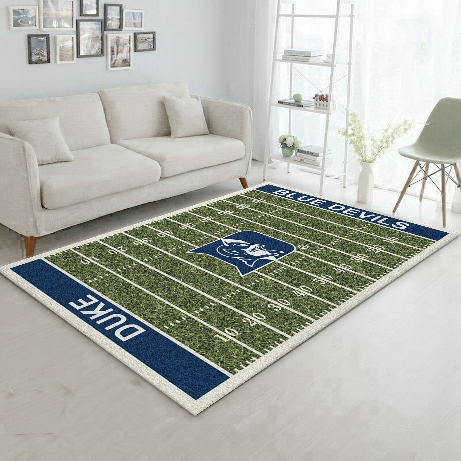 College Duke NFL Team Logo Area Rug, Living Room Rug, Christmas Gift US Decor - Indoor Outdoor Rugs