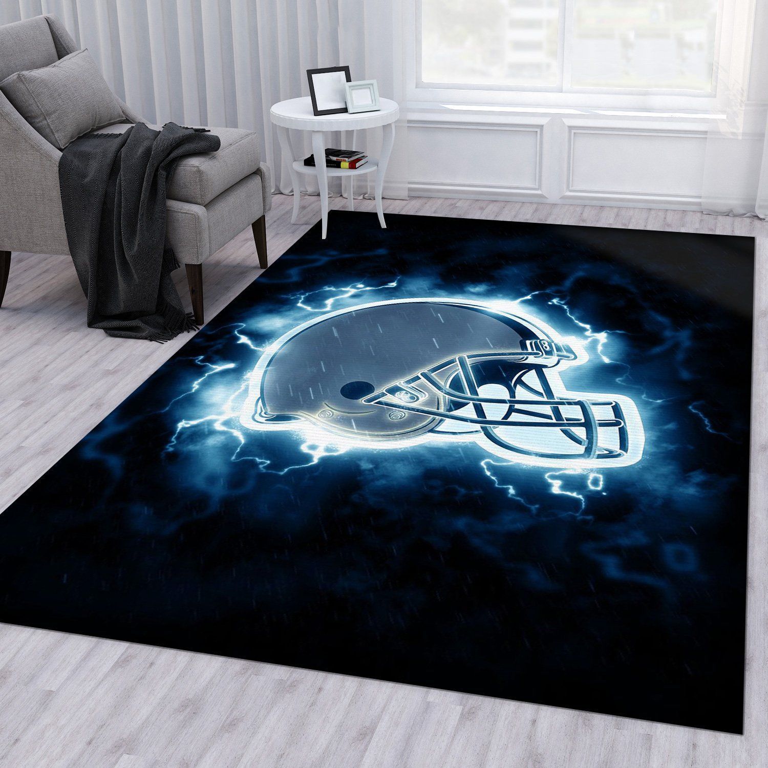 Cleveland Browns NFL Area Rug Bedroom Rug Home US Decor - Indoor Outdoor Rugs