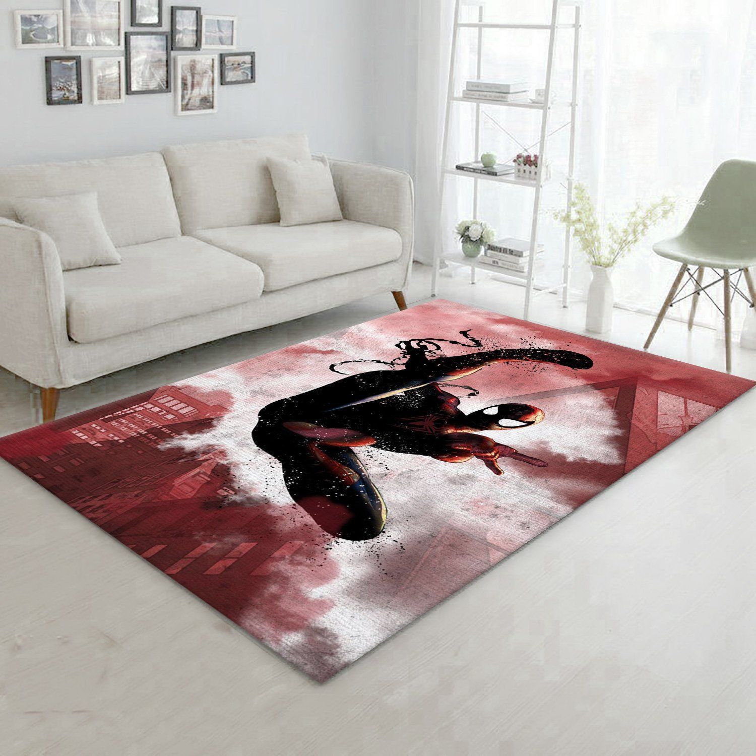 Spider Man Rug Bedroom Rug Home US Decor - Indoor Outdoor Rugs