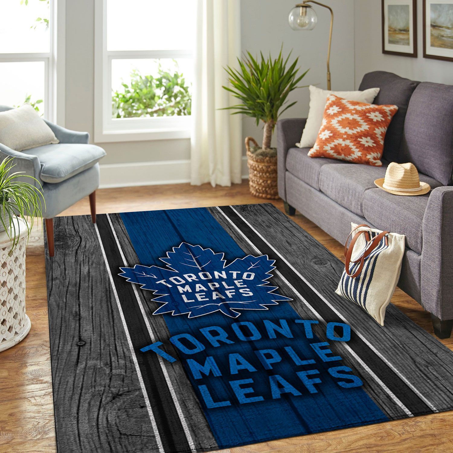 Toronto Maple Leafs Nhl Team Logo Style Nice Gift Home Decor Rectangle Area Rug - Indoor Outdoor Rugs