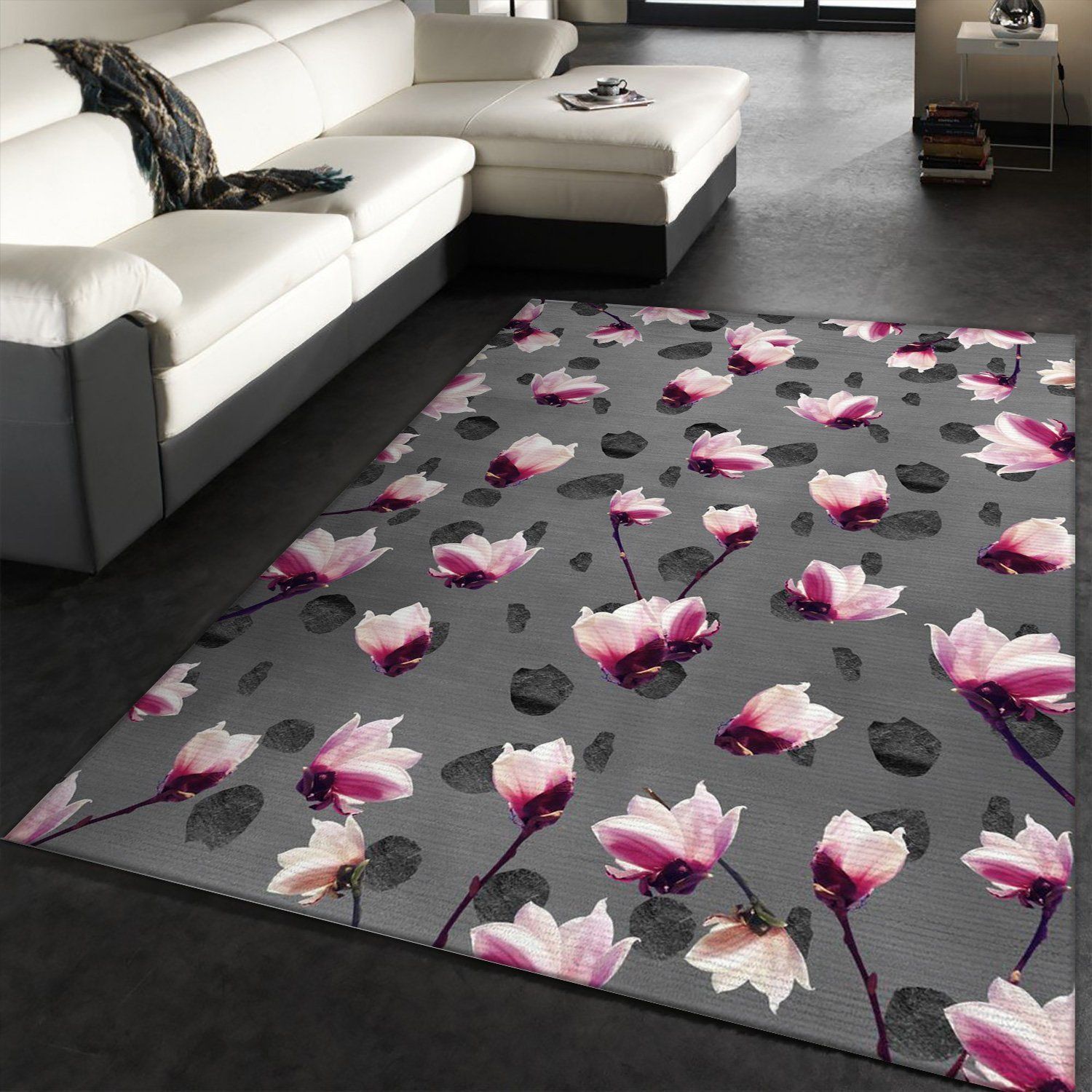 Magnolia Glam 1 Area Rug Carpet, Gift for fans, Christmas Gift US Decor - Indoor Outdoor Rugs