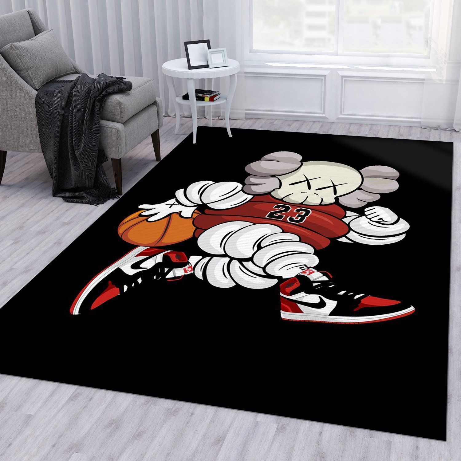 Just Skate It Sneakers Area Rug For Christmas Bedroom Rug Family Gift US Decor - Indoor Outdoor Rugs