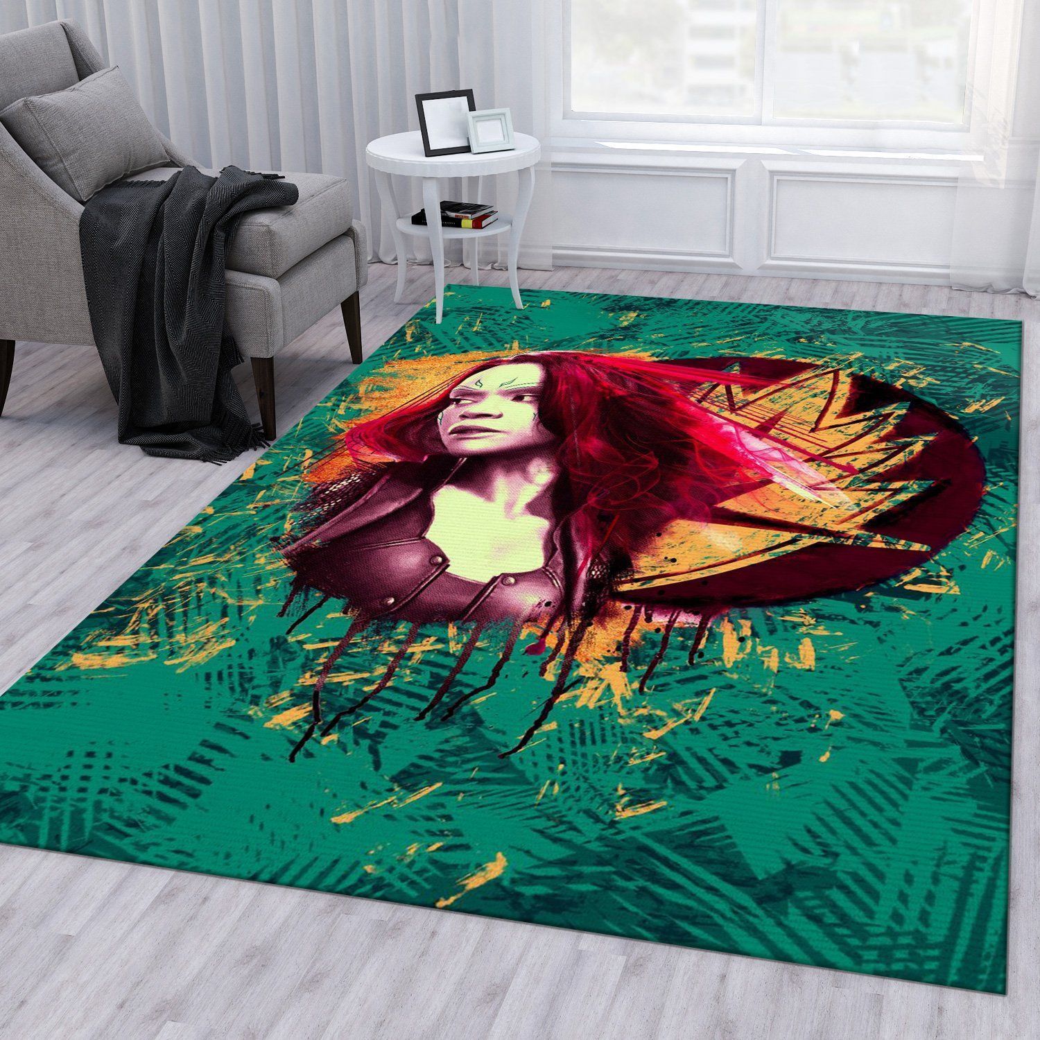 Gamora Area Rug For Christmas Living Room Rug US Gift Decor - Indoor Outdoor Rugs