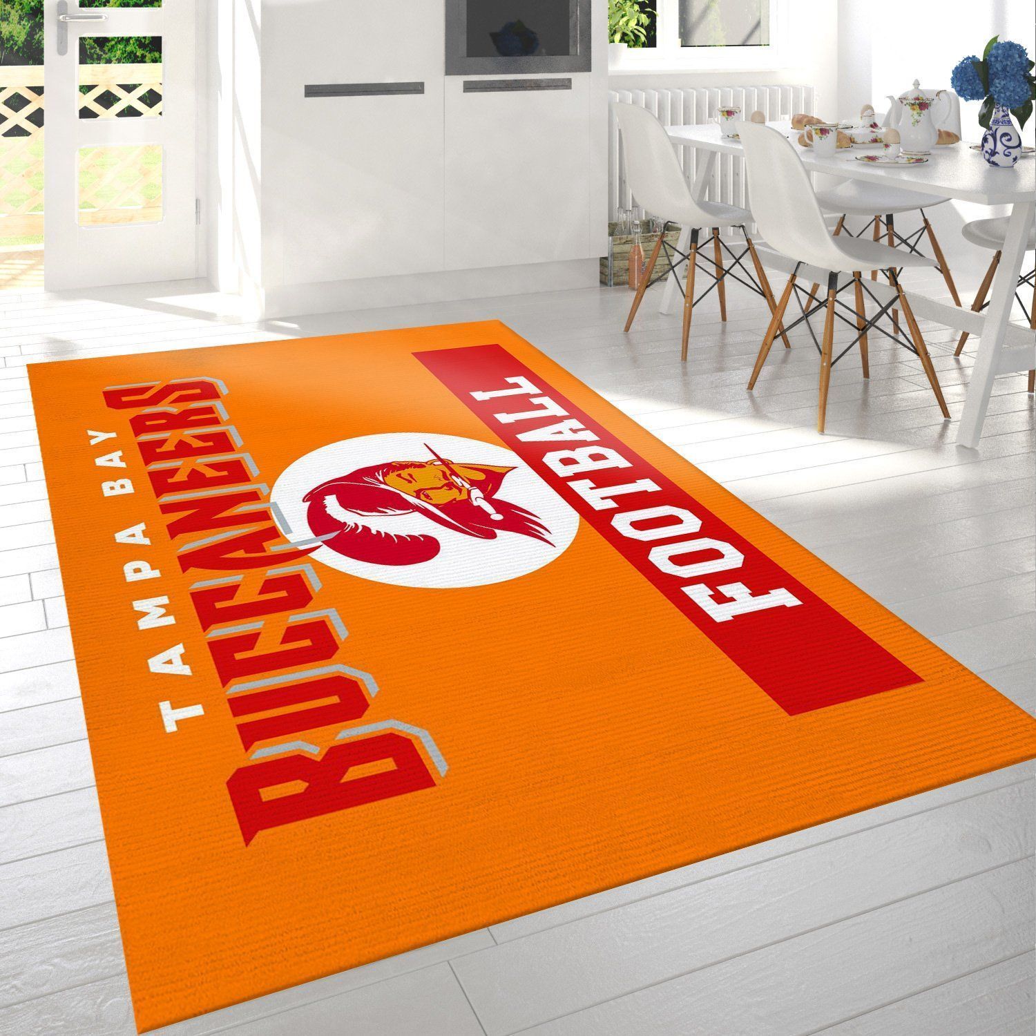 Tampa Bay Buccaneers Nfl Area Rug Bedroom Rug Home US Decor - Indoor Outdoor Rugs