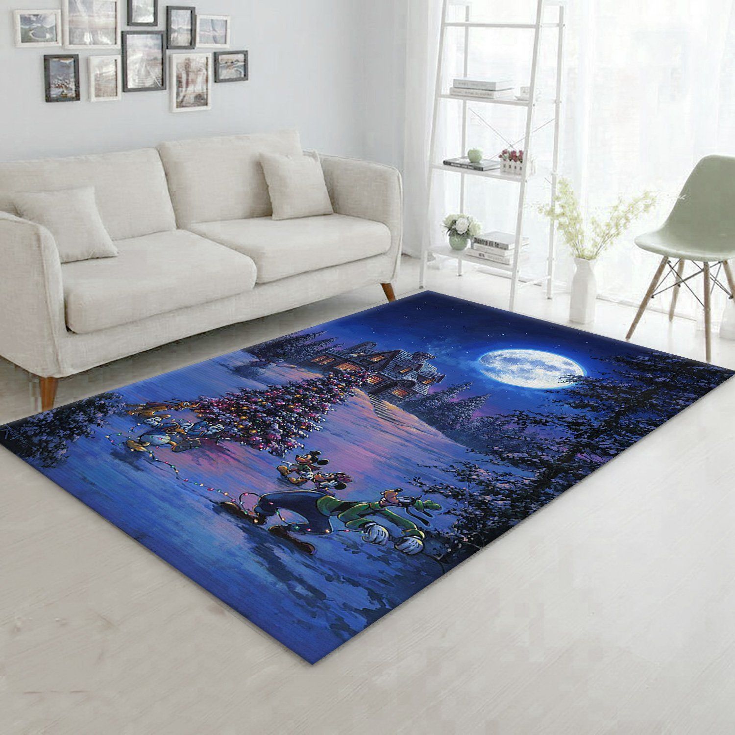 Winterlights Noel Gift Rug Living Room Rug Home Decor - Indoor Outdoor Rugs