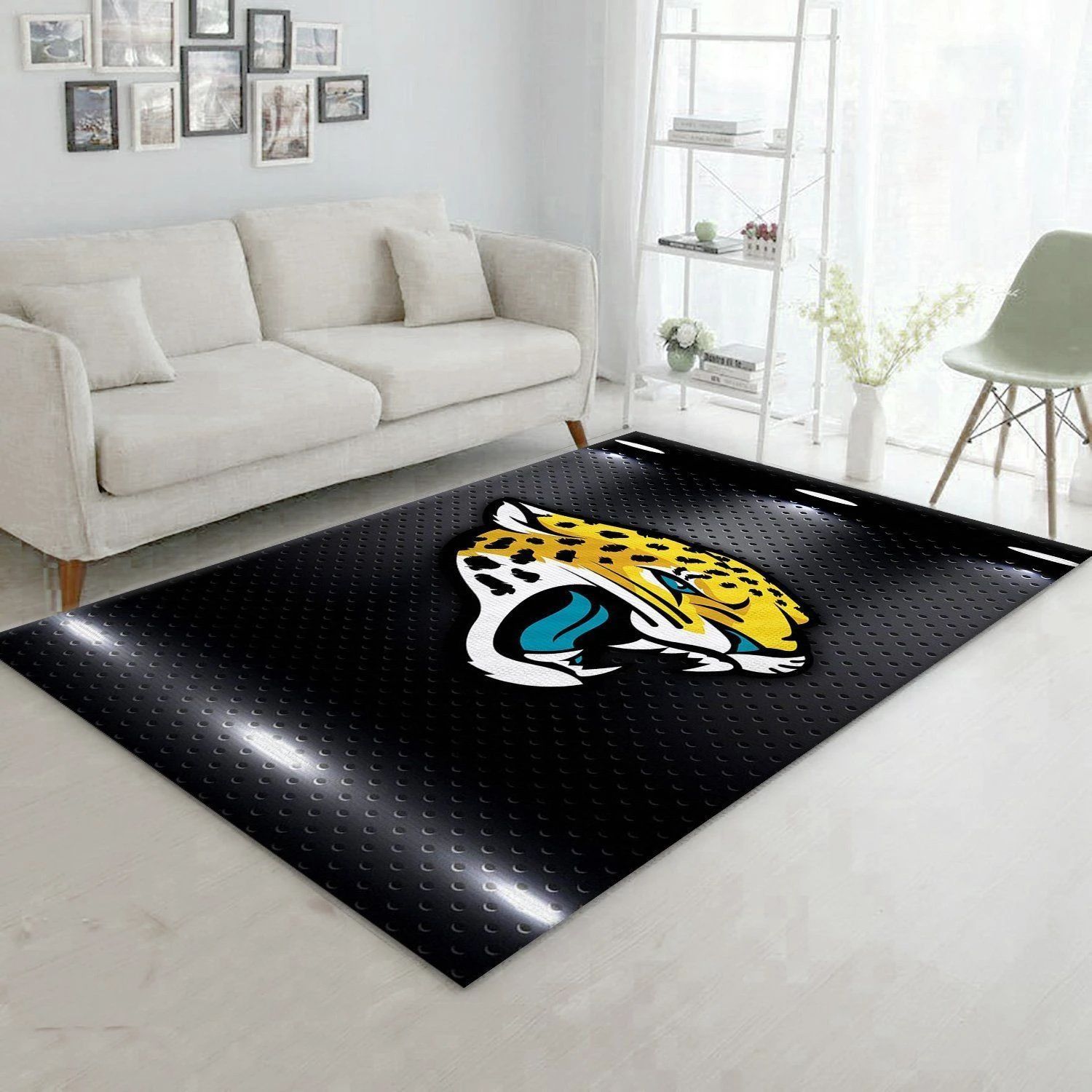 Jacksonville Jaguars Nfl Area Rug Bedroom Rug Home Decor Floor Decor - Indoor Outdoor Rugs