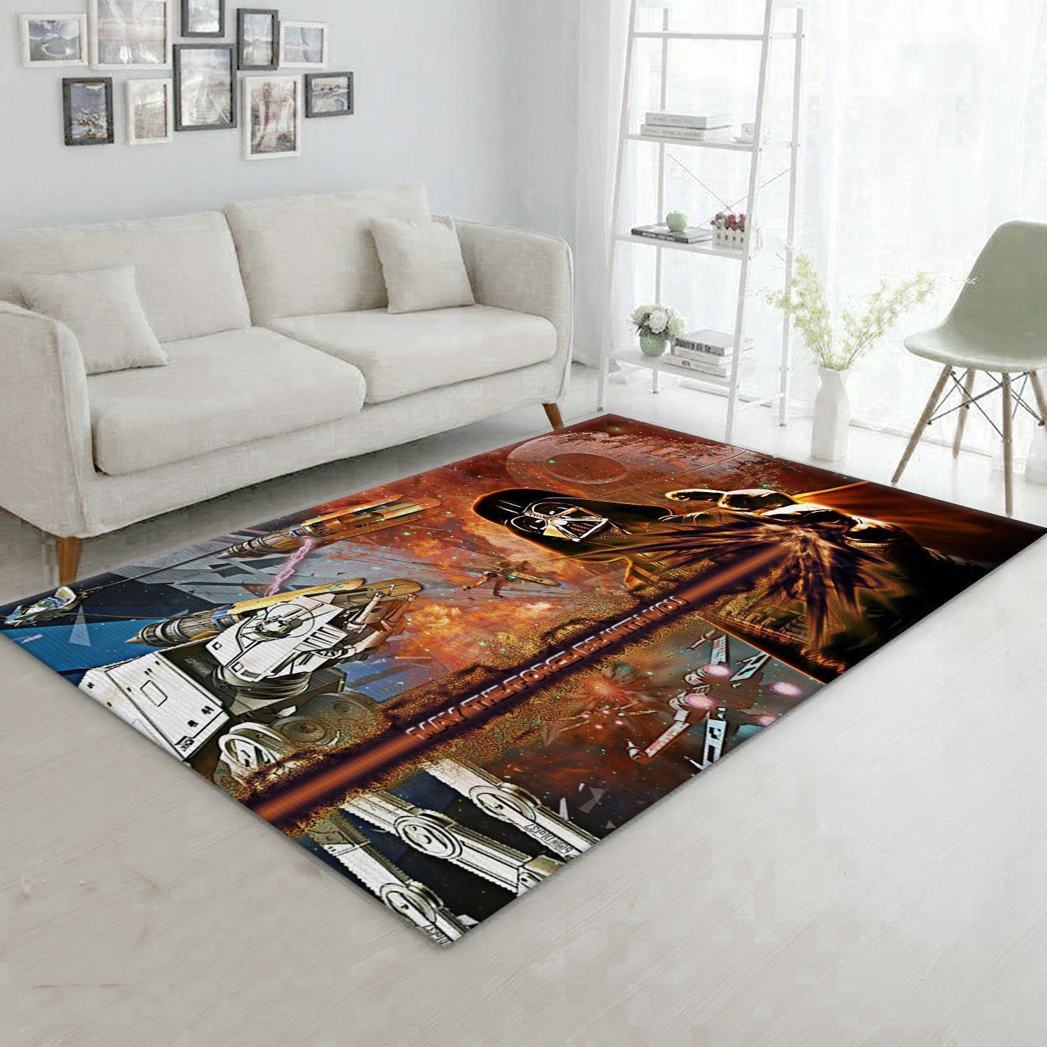 Star War Ver8 Noel Gift Rug Bedroom Rug Home Decor Floor Decor - Indoor Outdoor Rugs